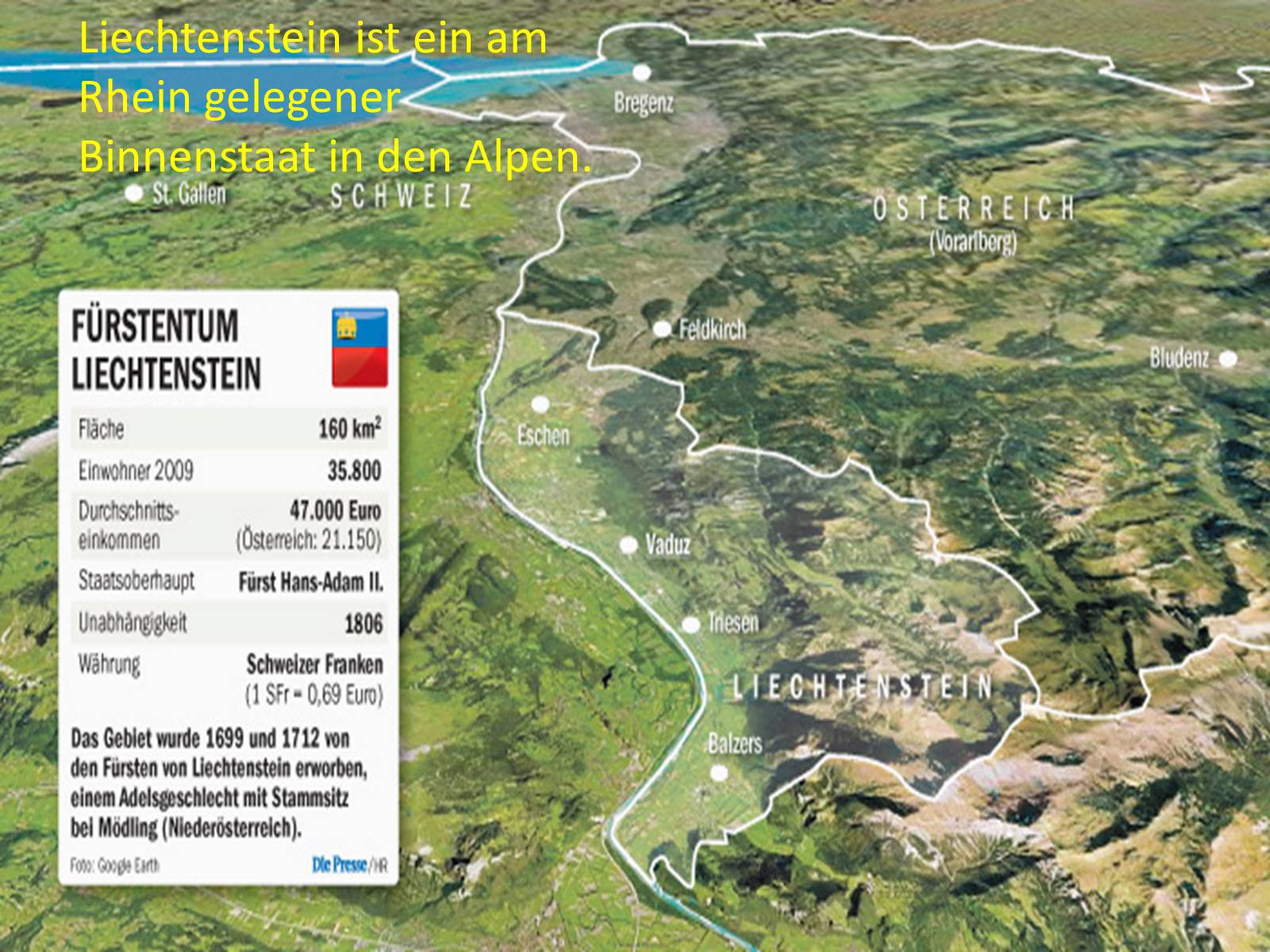 Презентація на тему «Liechtenstein» (варіант 2) - Слайд #2