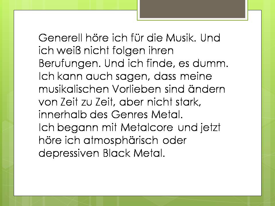 Презентація на тему «Die Musik» - Слайд #12