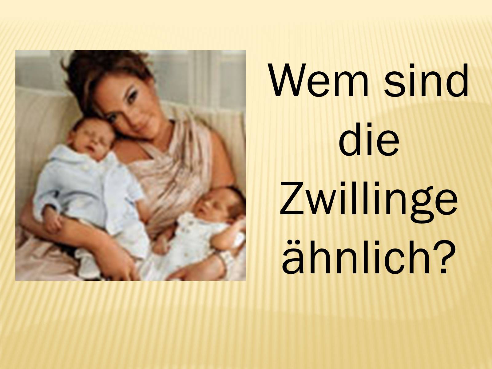 Презентація на тему «Wem ist der Sohn ahnlich?» - Слайд #2