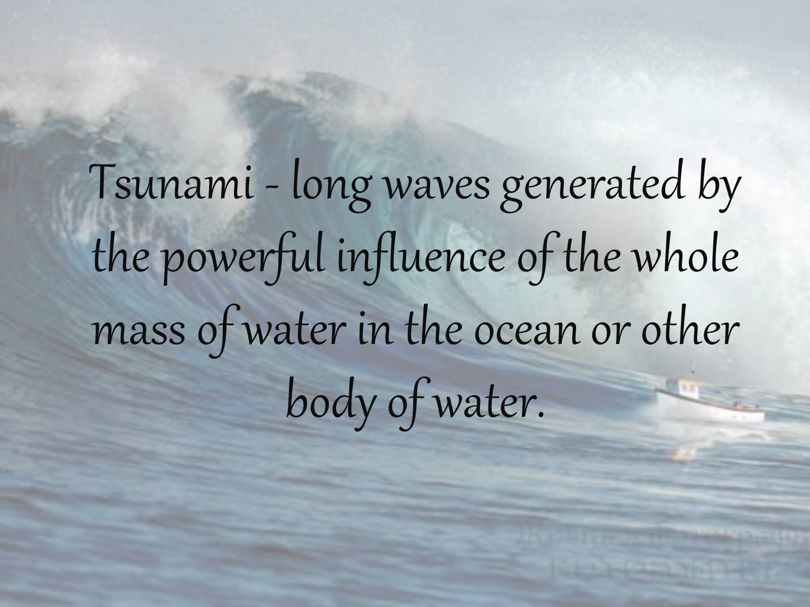Презентація на тему «Tsunami» (варіант 2) - Слайд #2