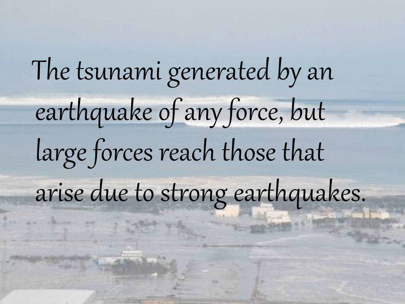 Презентація на тему «Tsunami» (варіант 2) - Слайд #4