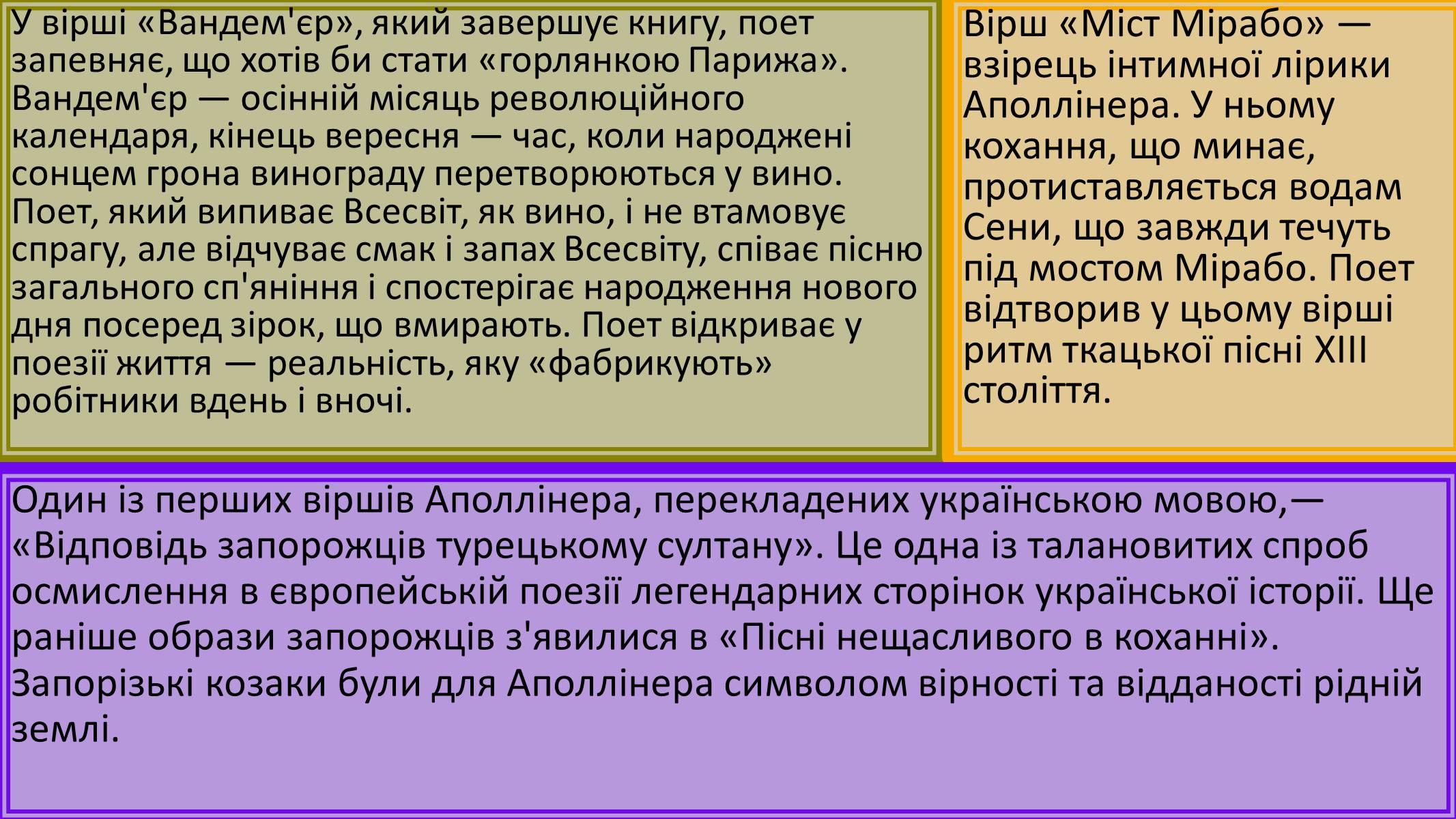 Презентація на тему «Гійом Аполлінер» (варіант 2) - Слайд #14