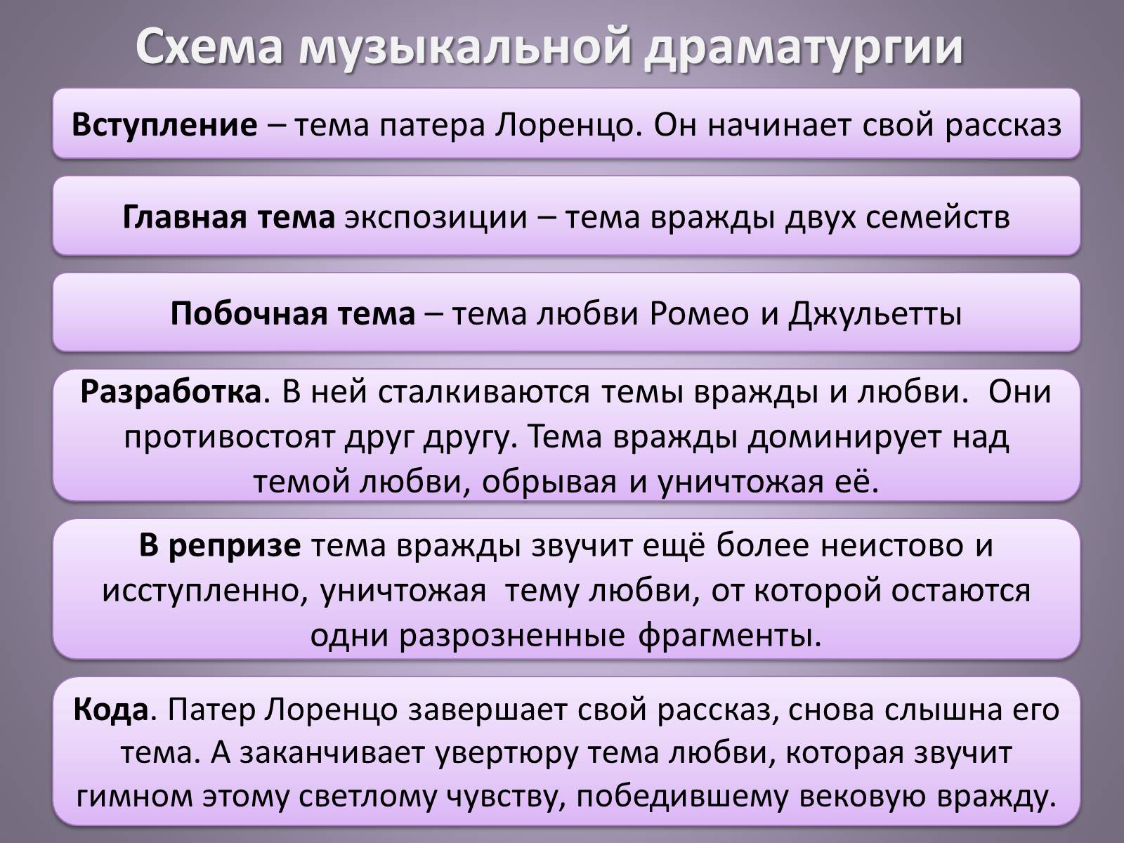 Презентація на тему «Чайковский увертюра-фантазия Ромео и Джульетта» - Слайд #6