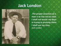 Презентація на тему «Jack London» (варіант 2)