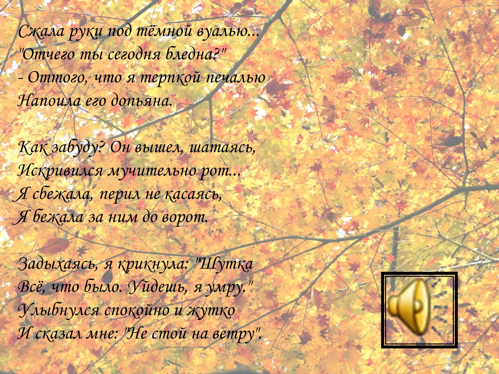 Презентація на тему «Женщины в русской поезии «Серебрянного» века» - Слайд #12