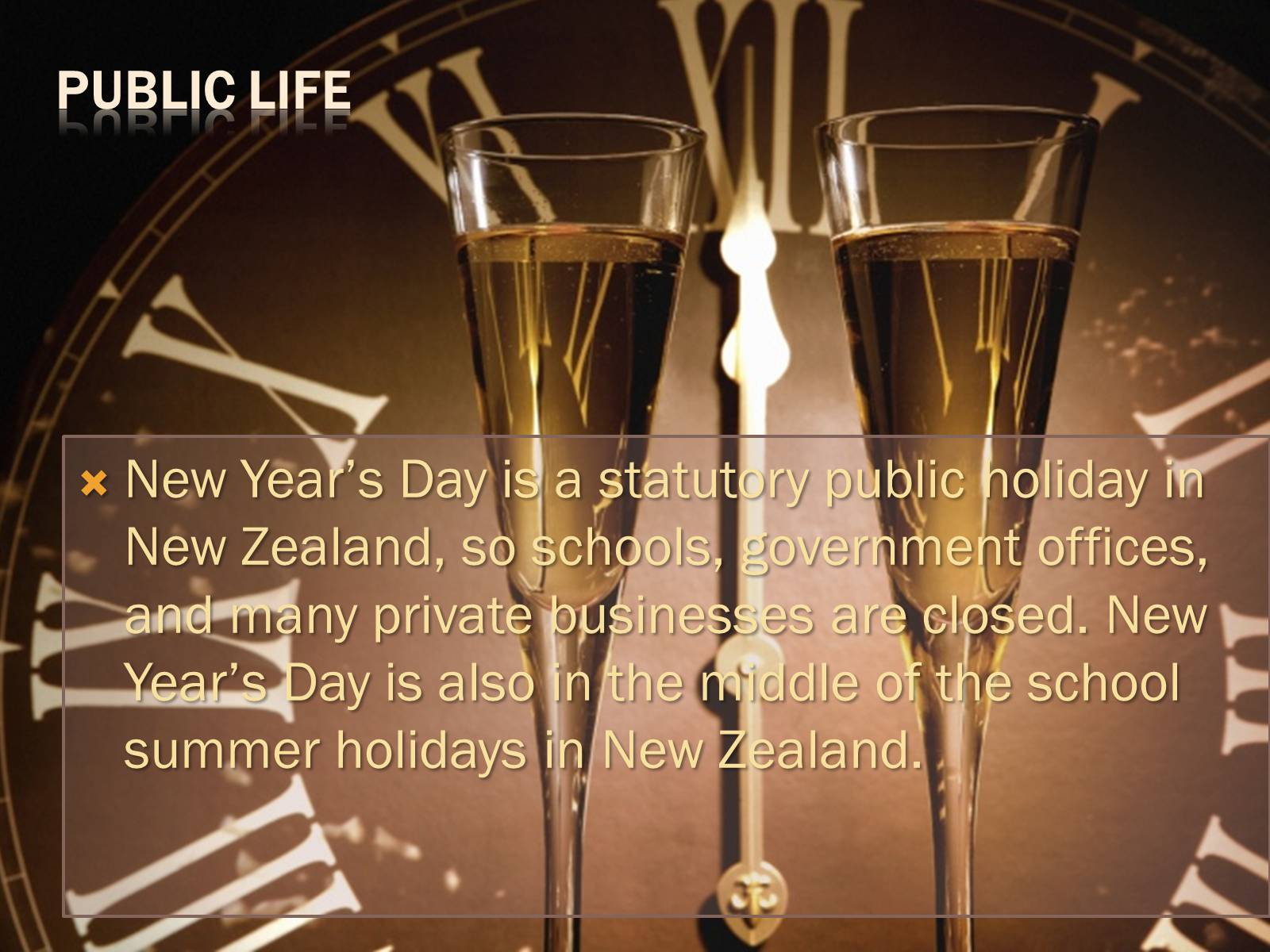 Презентація на тему «New Year&#8217;s Eve In New Zealand» - Слайд #4