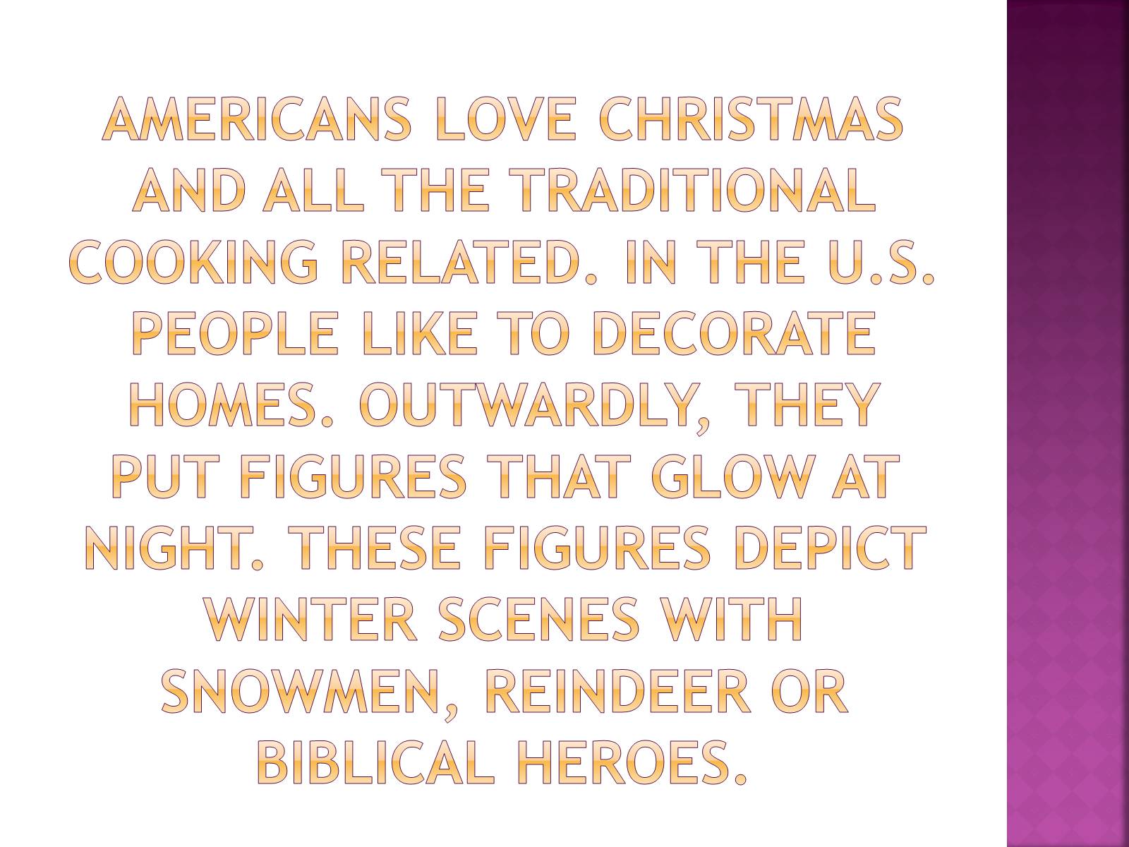 Презентація на тему «Сelebrating Christmas in the USA» - Слайд #4