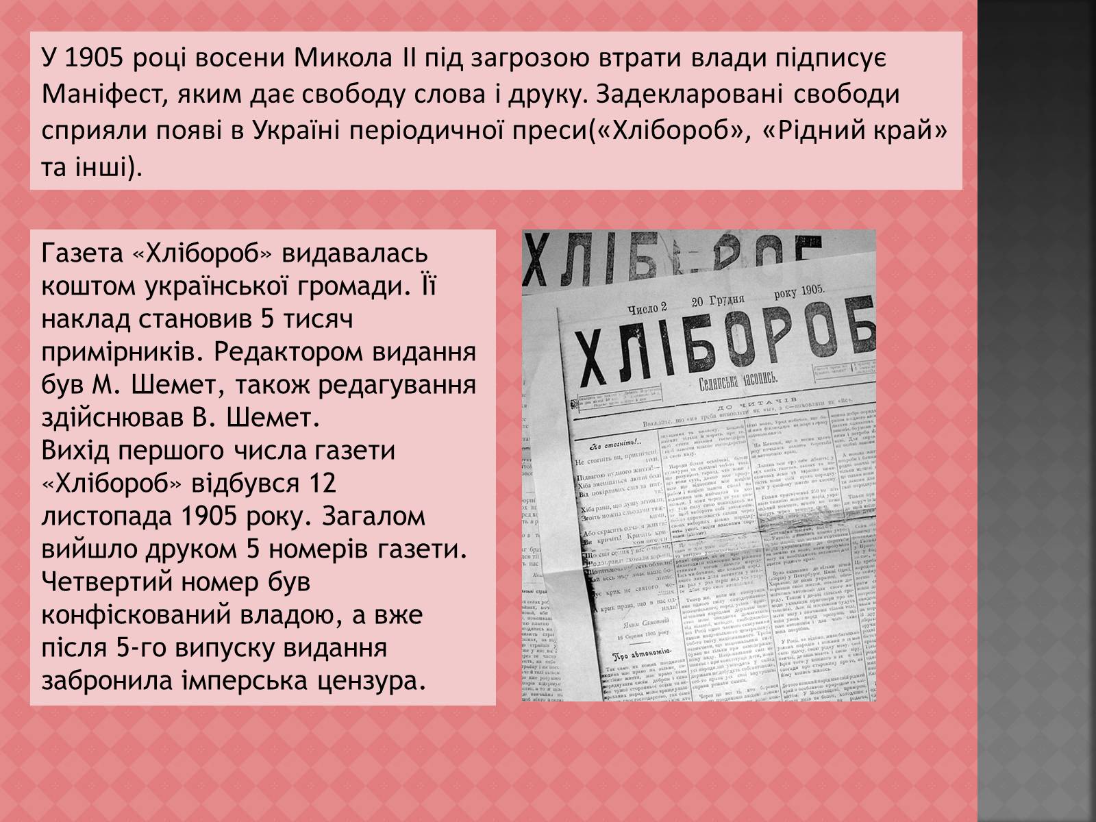 Презентація на тему «Українська література кінця ХІХ – початку ХХ століть» - Слайд #5