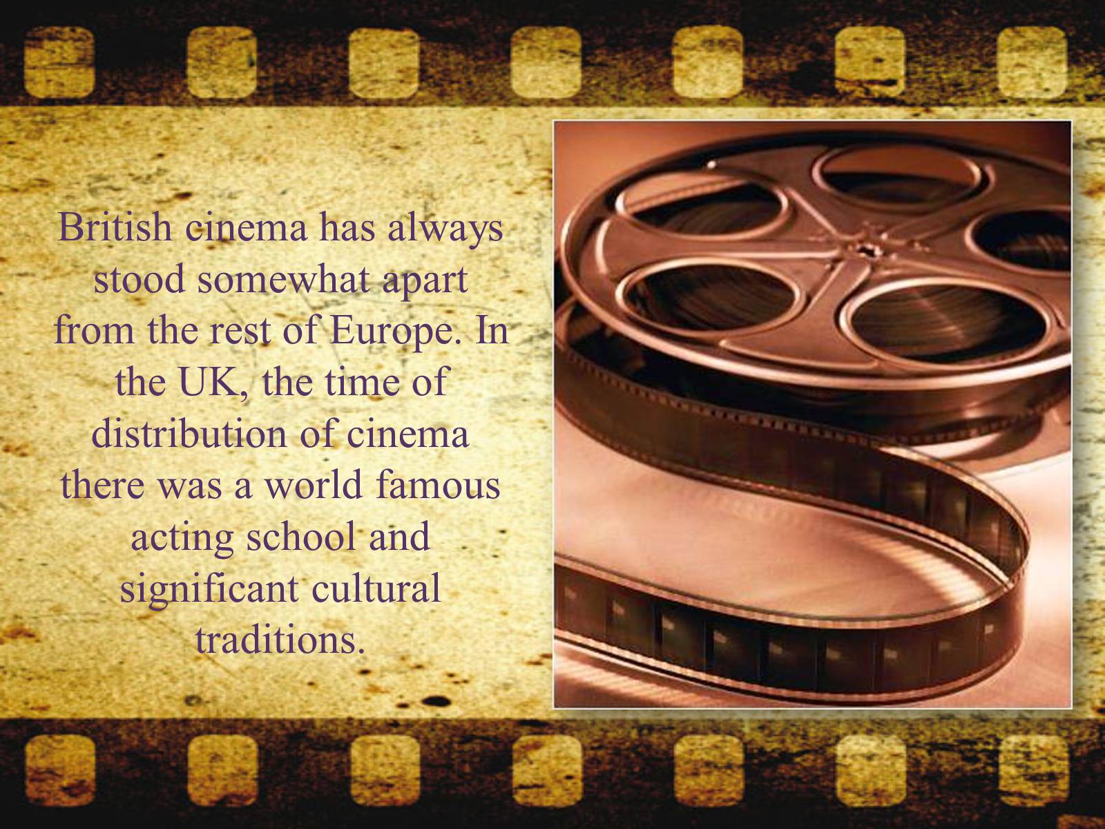 Презентація на тему «Cinema in Great Britain» - Слайд #2