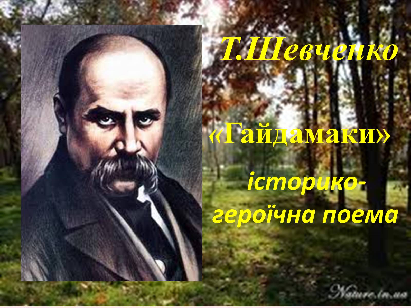 Презентація на тему «Гайдамаки» (варіант 2) - Слайд #1