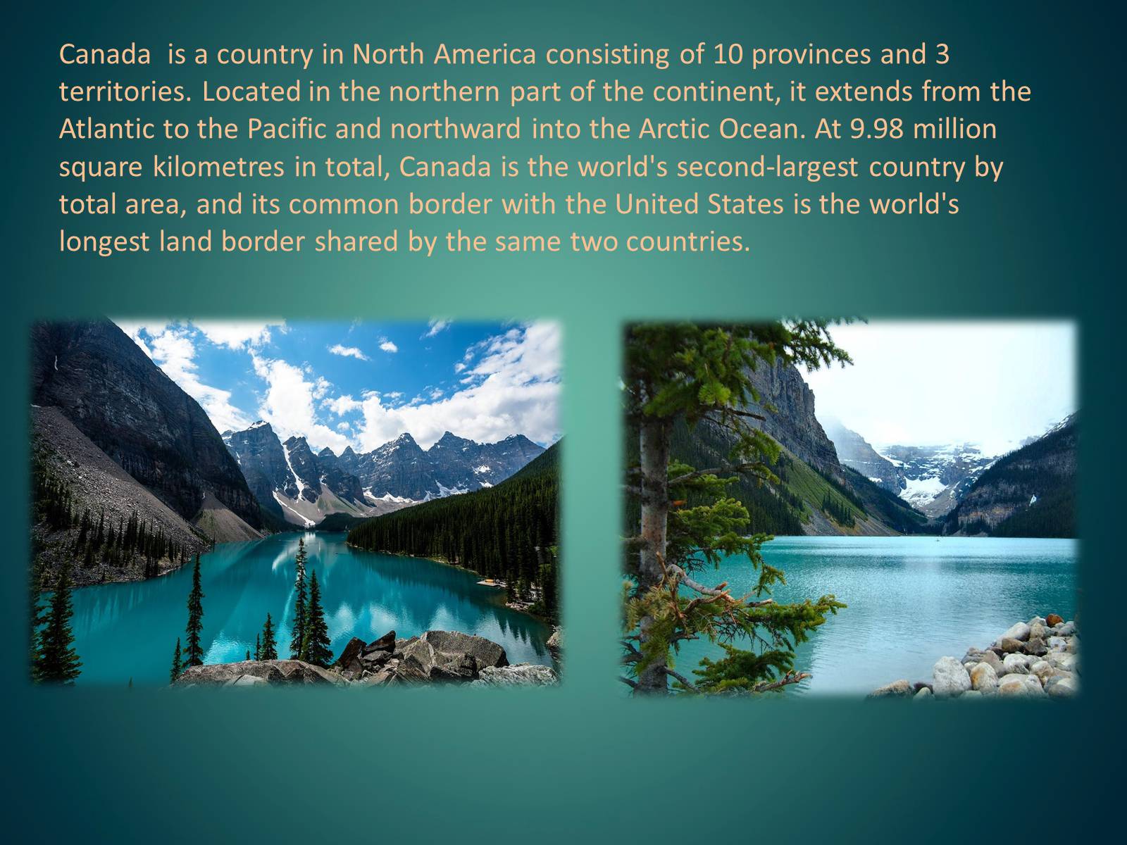 Презентація на тему «Canada» (варіант 6) - Слайд #2
