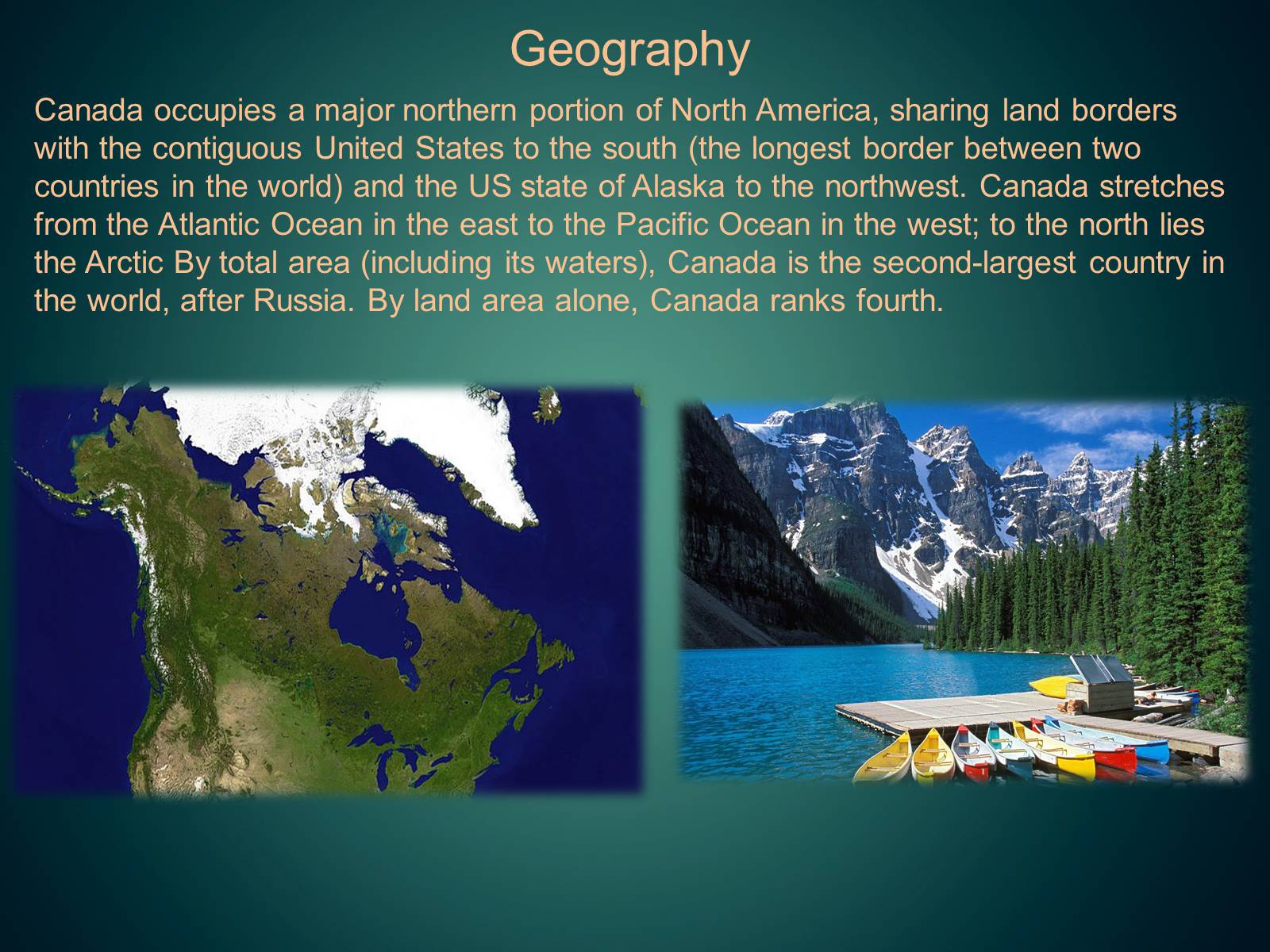 Презентація на тему «Canada» (варіант 6) - Слайд #4