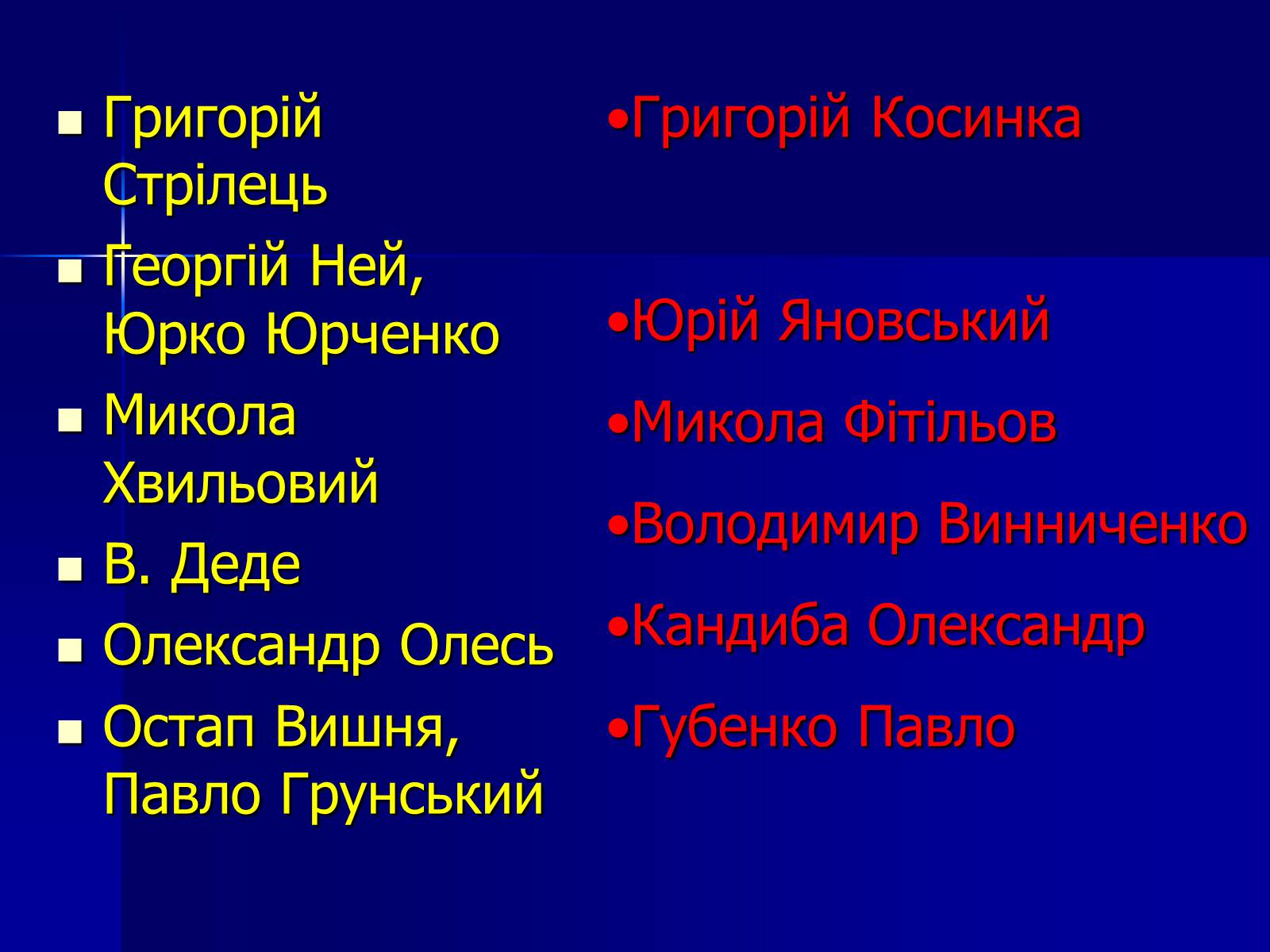 Презентація на тему «Флеш-карта з української літератури» - Слайд #38