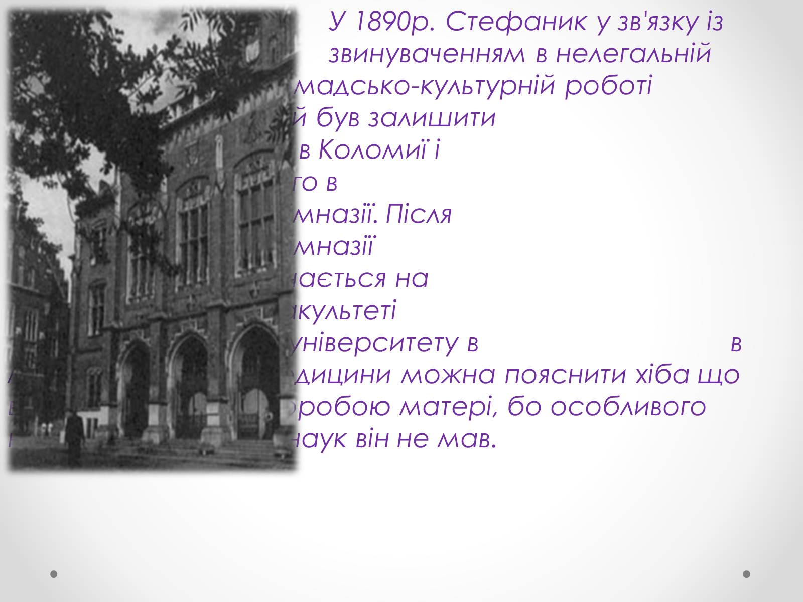 Презентація на тему «Життя і творчість Василя Стефаника» (варіант 1) - Слайд #7