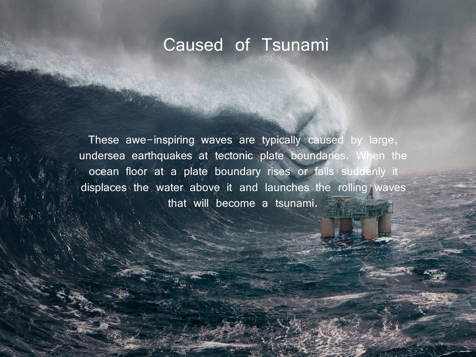Презентація на тему «Tsunami» (варіант 1) - Слайд #3