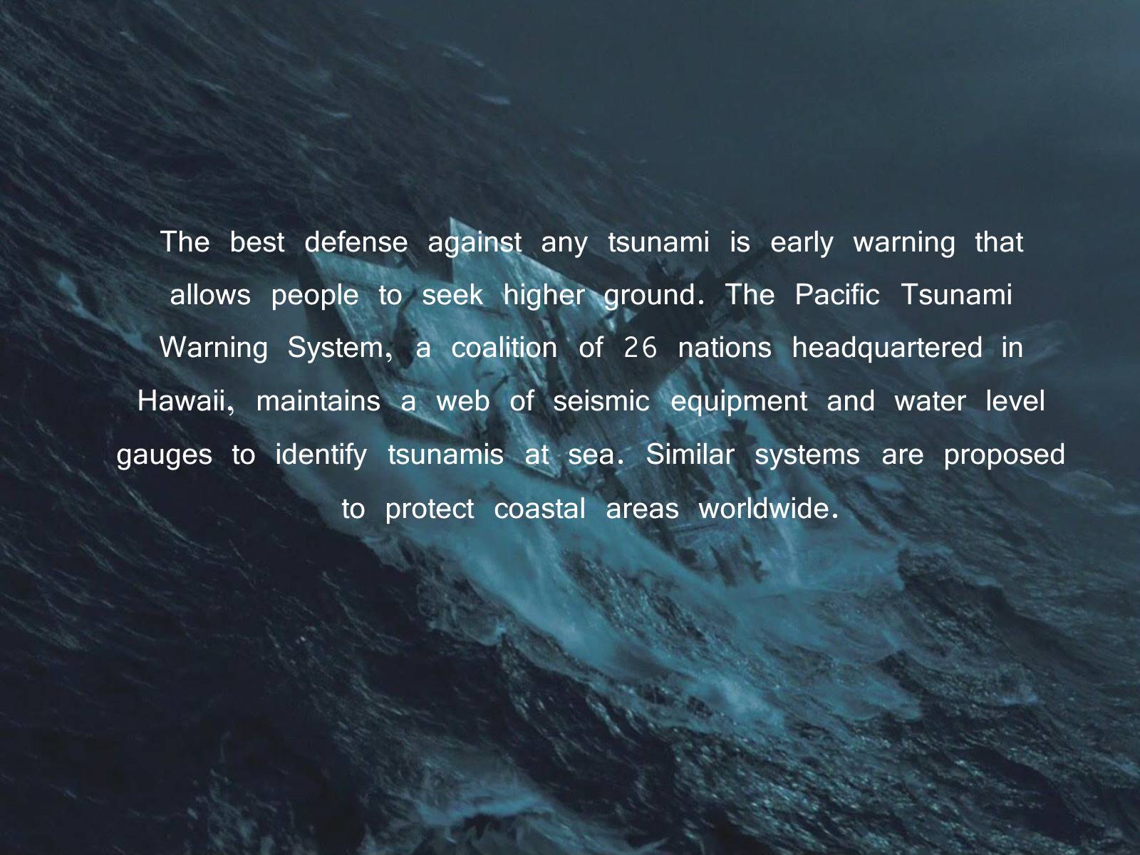 Презентація на тему «Tsunami» (варіант 1) - Слайд #6