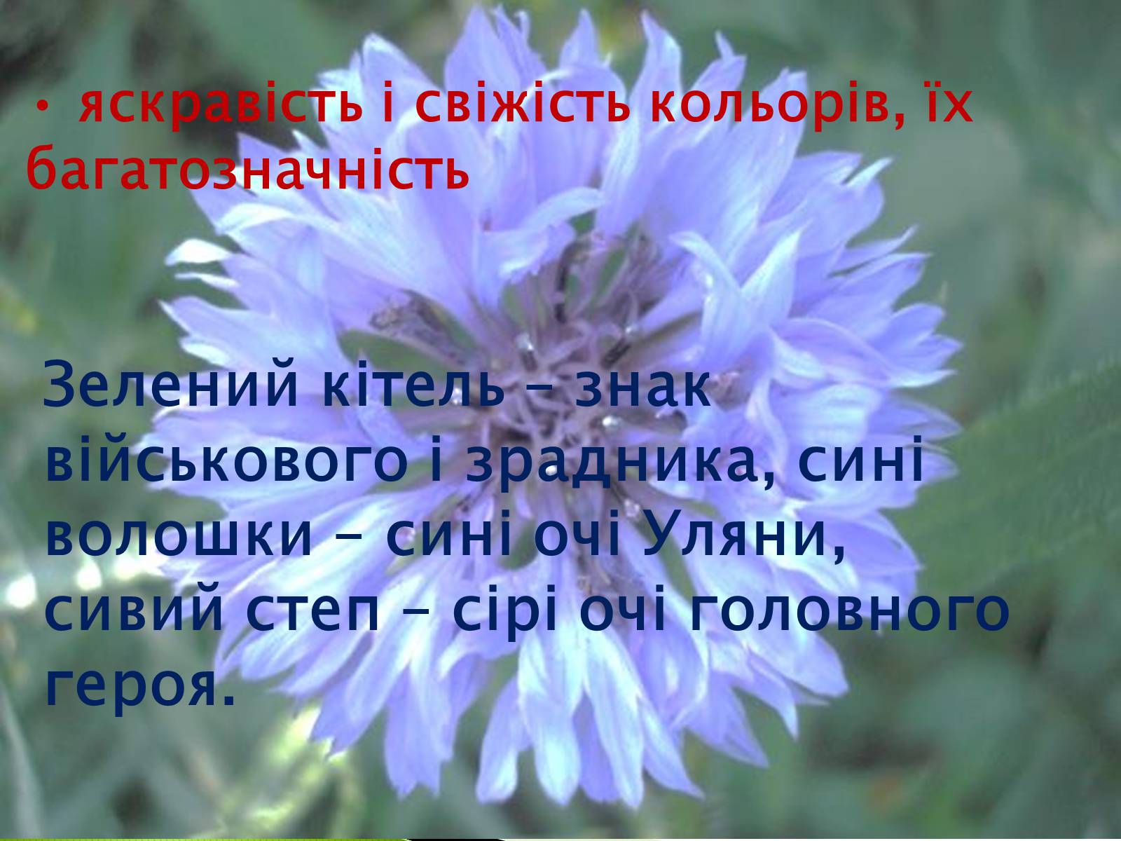 Презентація на тему «Риси імпресіонізму у новелі Г. Косинки «В житах»» - Слайд #6