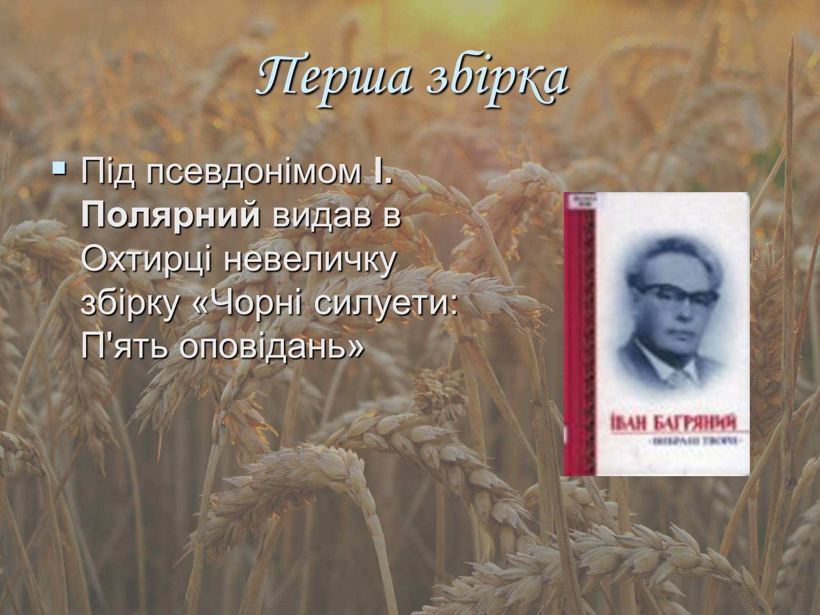 Презентація на тему «Іван Павлович Багряний» (варіант 1) - Слайд #10