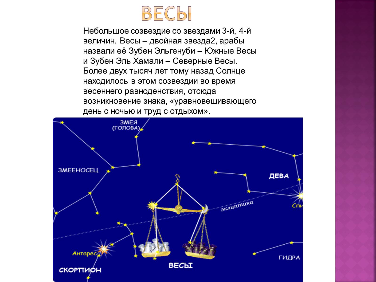 Презентація на тему «Созвездия зодиака» - Слайд #8