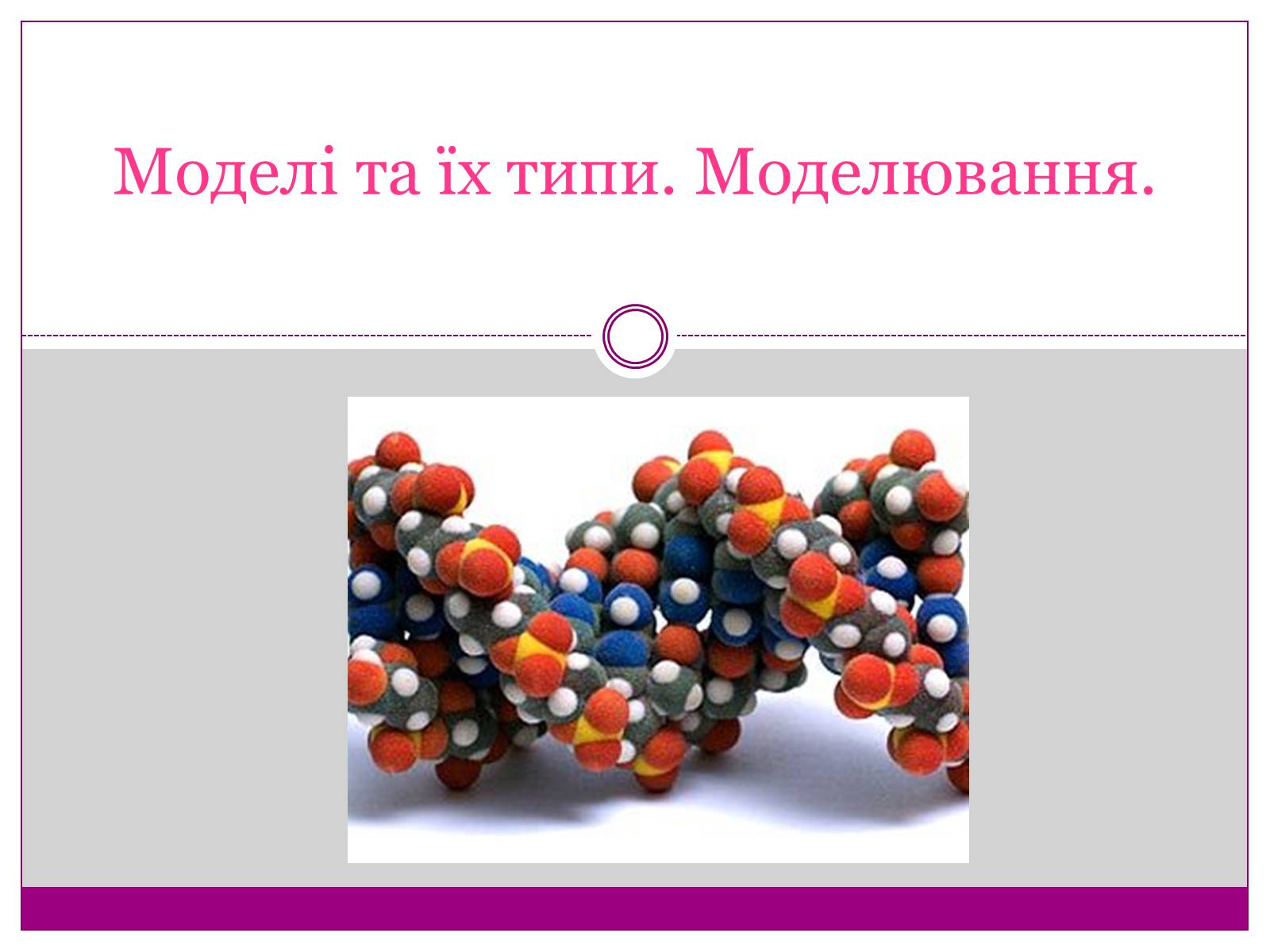 Презентація на тему «Моделі. Моделювання» - Слайд #1