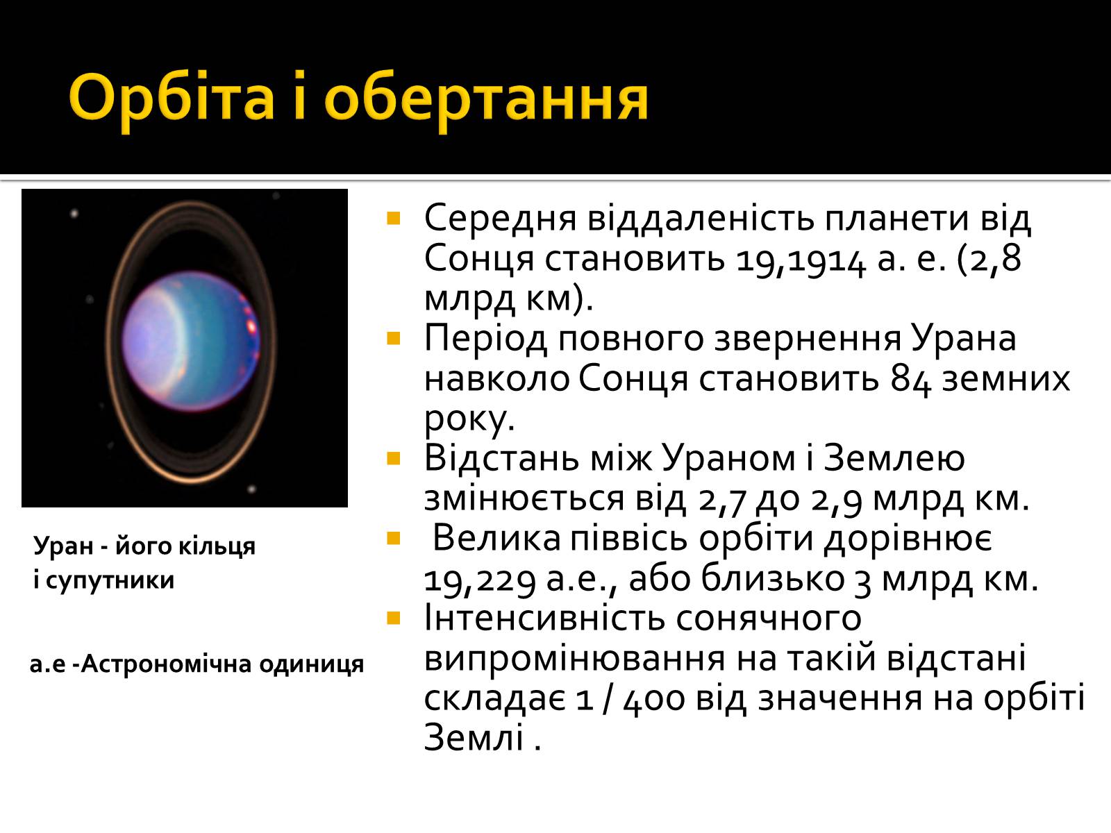 Презентація на тему «Уран» (варіант 6) - Слайд #6
