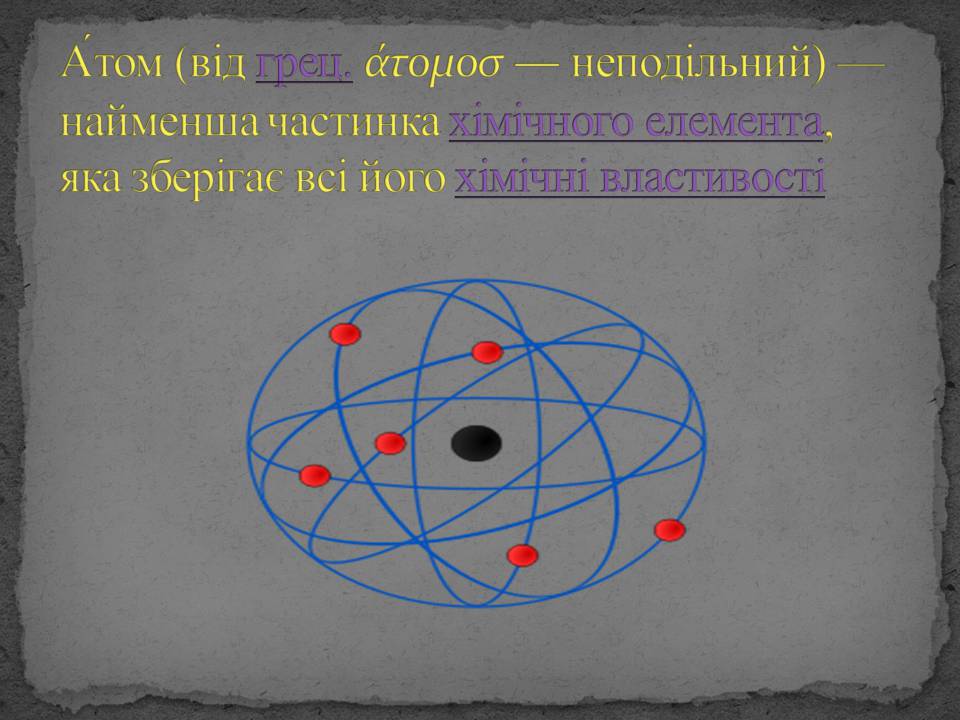 Презентація на тему «Історія відкриття атома» - Слайд #2