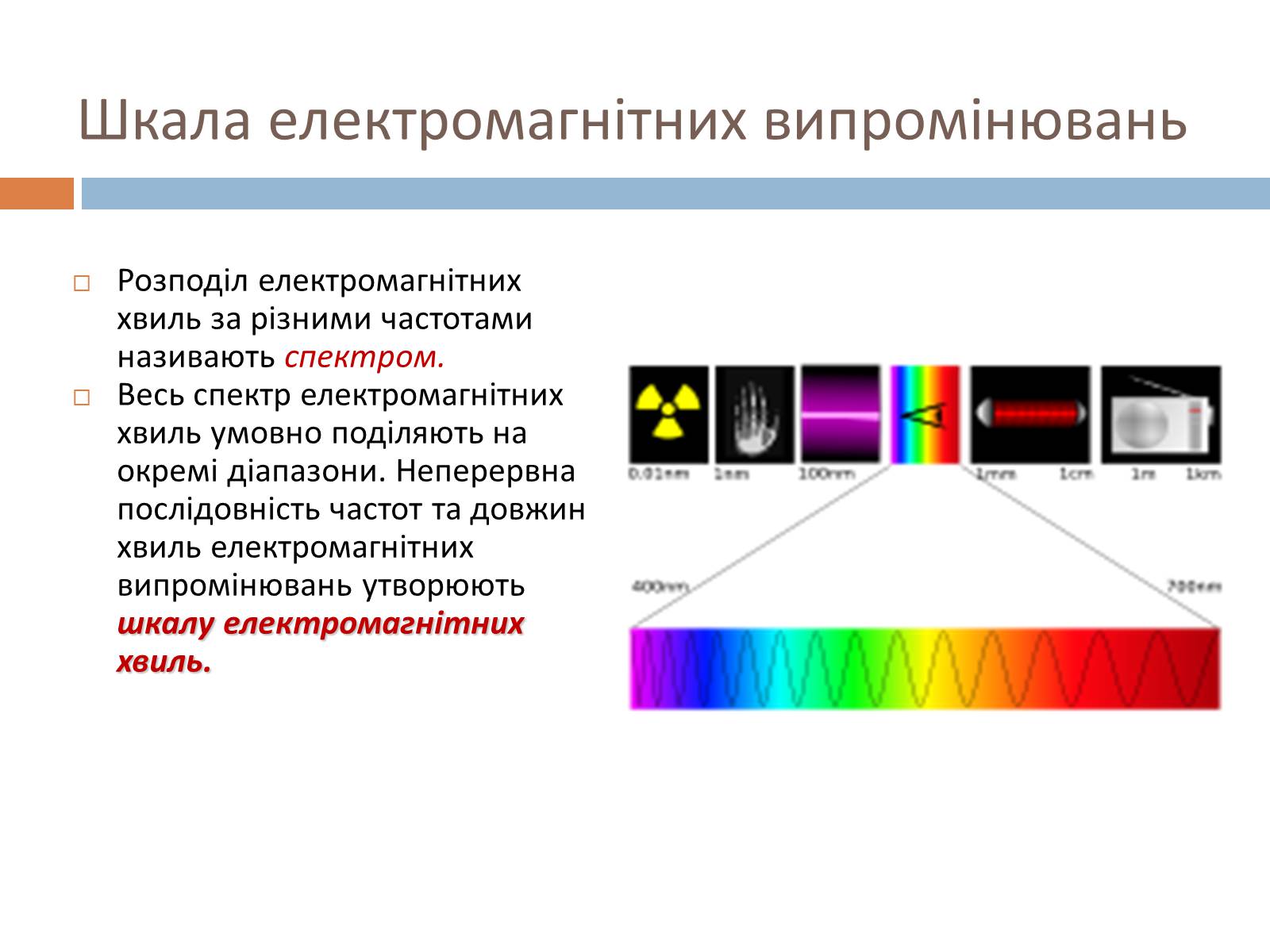 Презентація на тему «Шкала електромагнітних хвиль» - Слайд #5