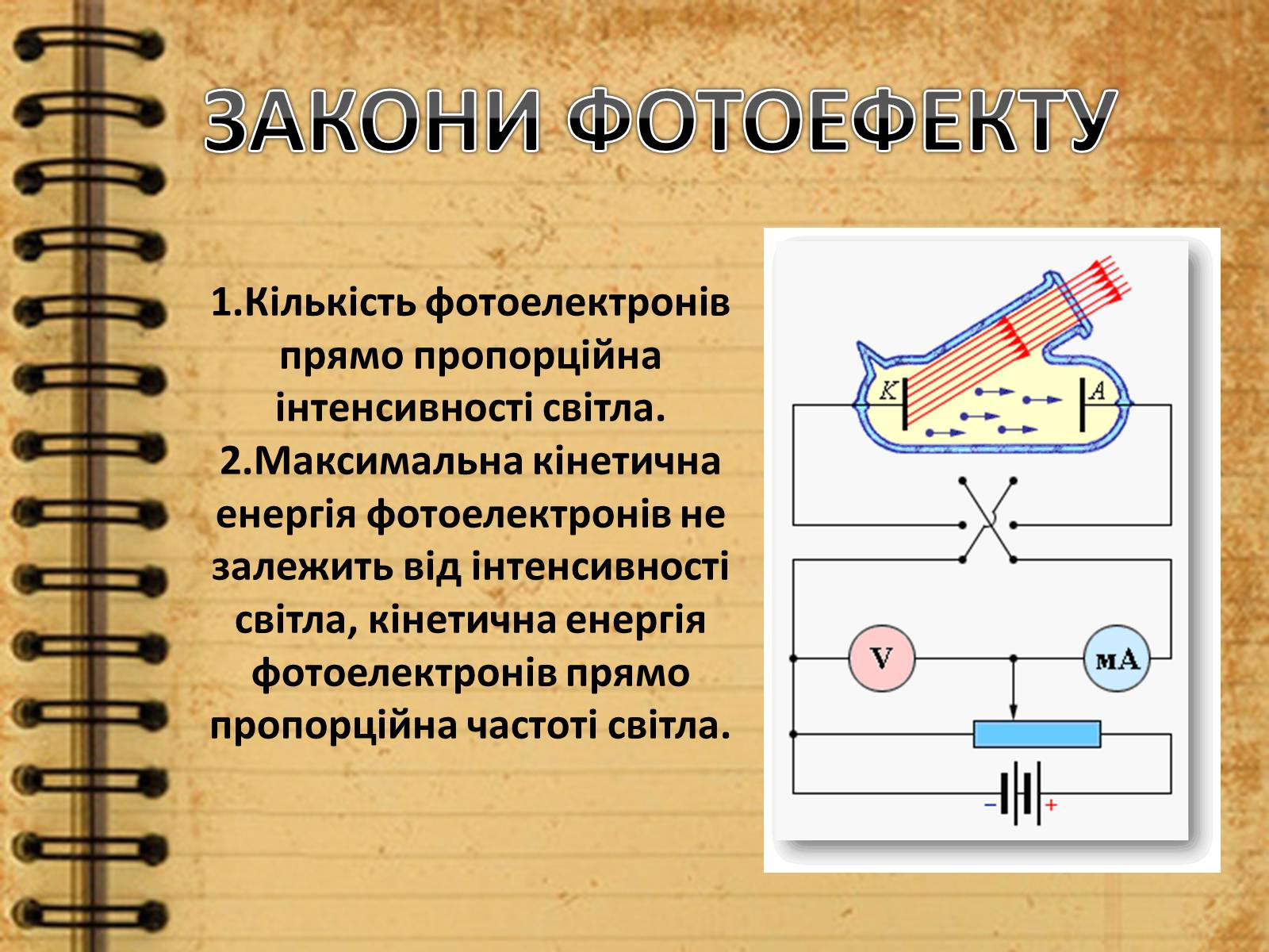 Презентація на тему «Фотоефект» (варіант 2) - Слайд #6