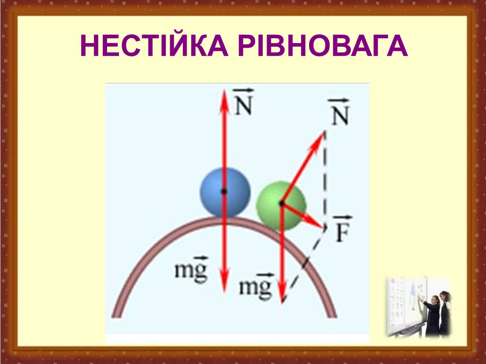 Презентація на тему «Рівновага тіл. Види рівноваги тіл» - Слайд #6