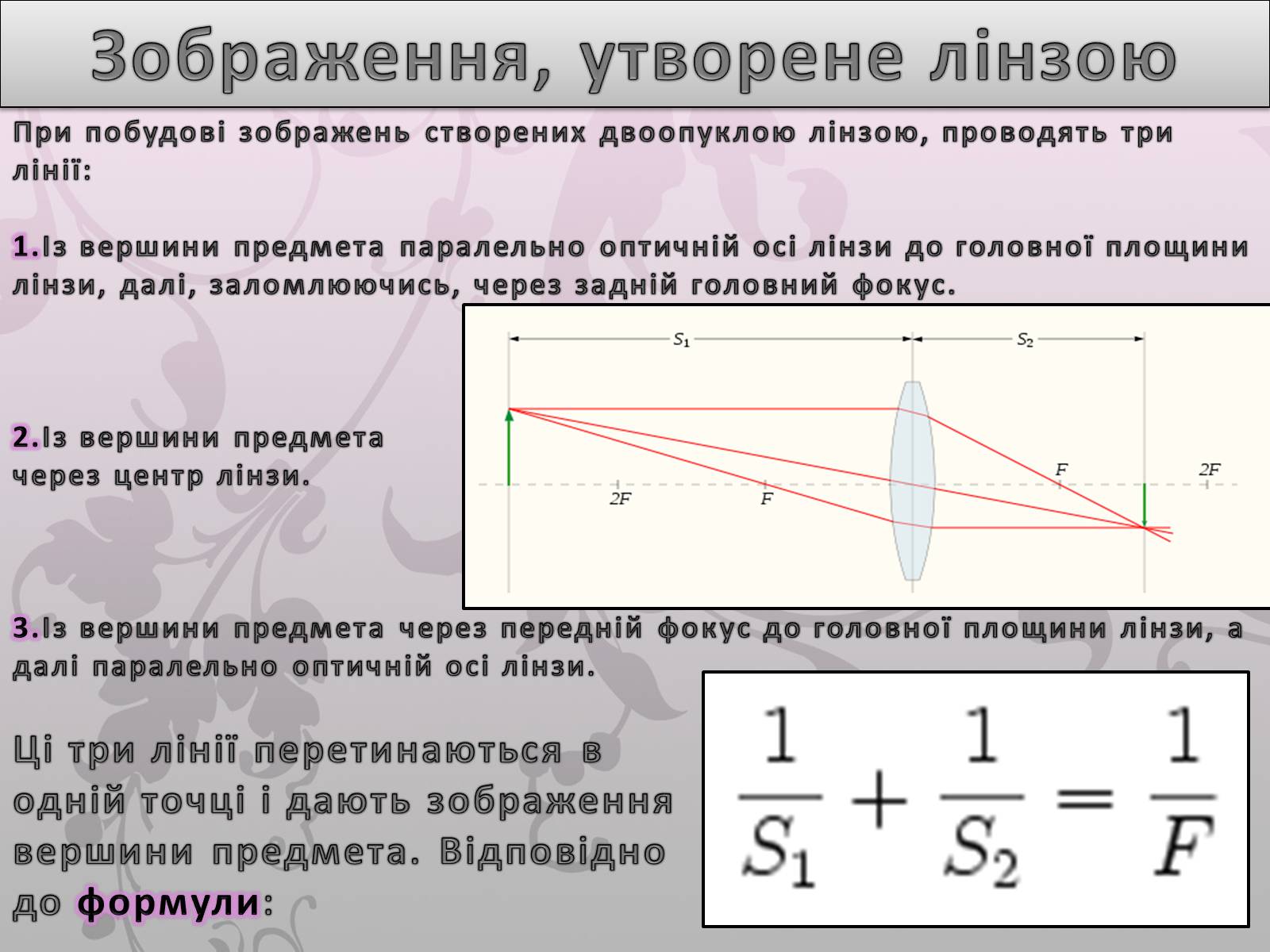 Презентація на тему «Лінза» - Слайд #9