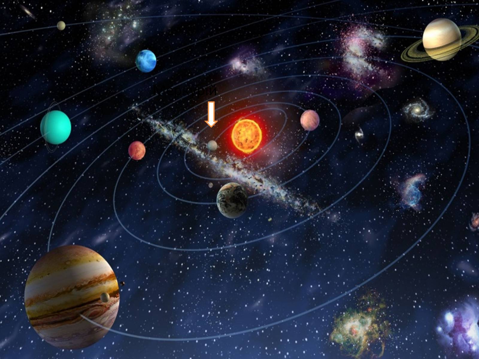 Презентація на тему «Земля і Місяць. Планети земної групи: Меркурій, Венера, Марс і його супутники» - Слайд #3