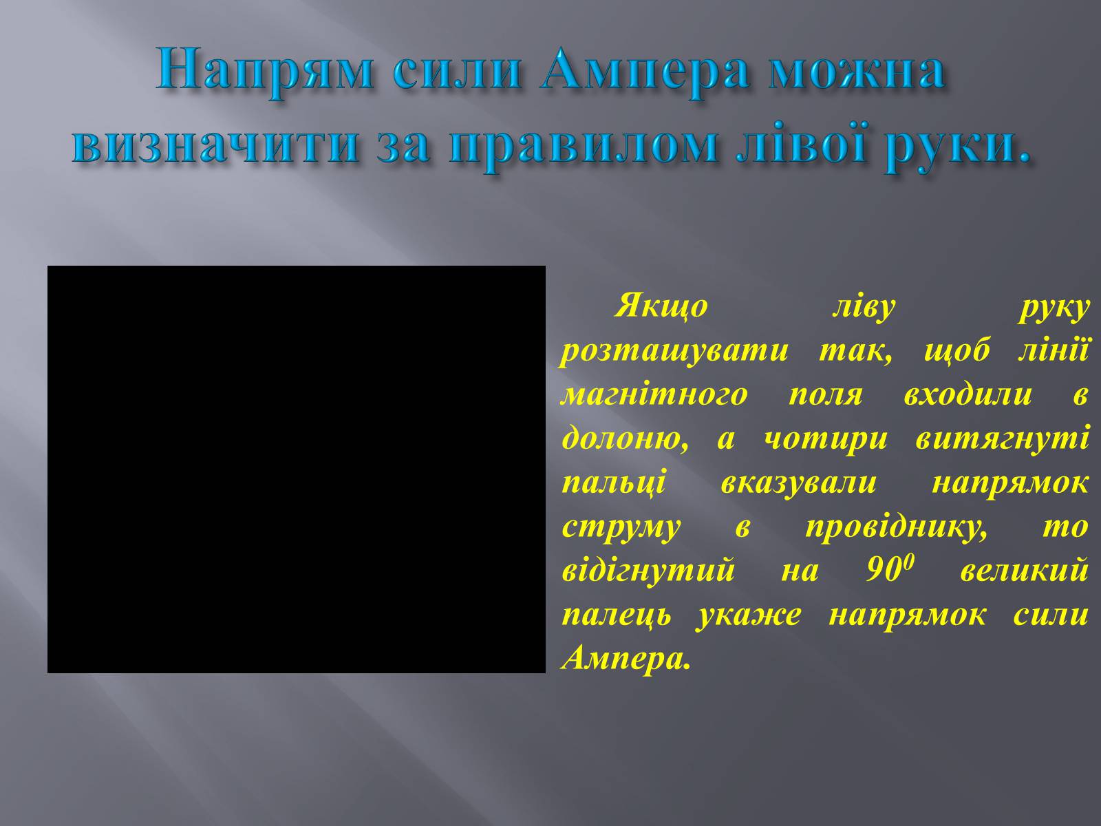 Презентація на тему «Дія магнітного поля на провідник зі струмом» - Слайд #6