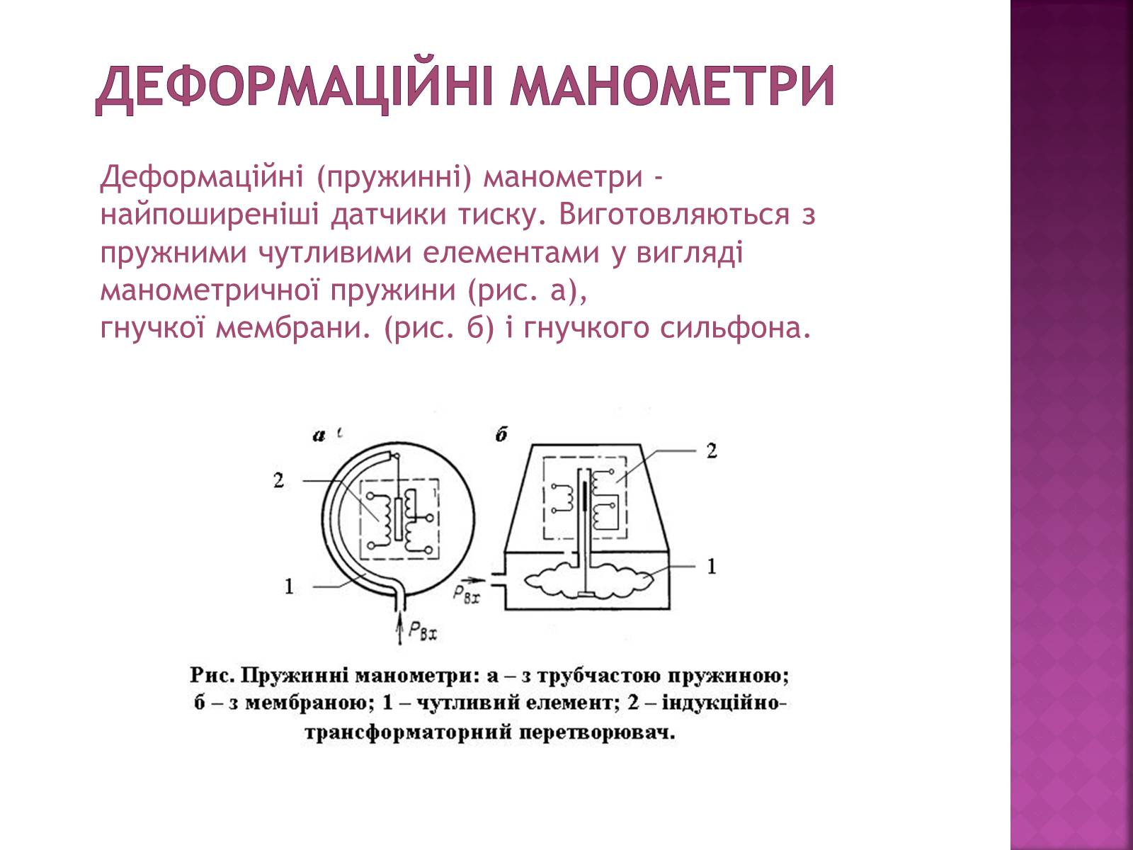 Презентація на тему «Манометри» - Слайд #7