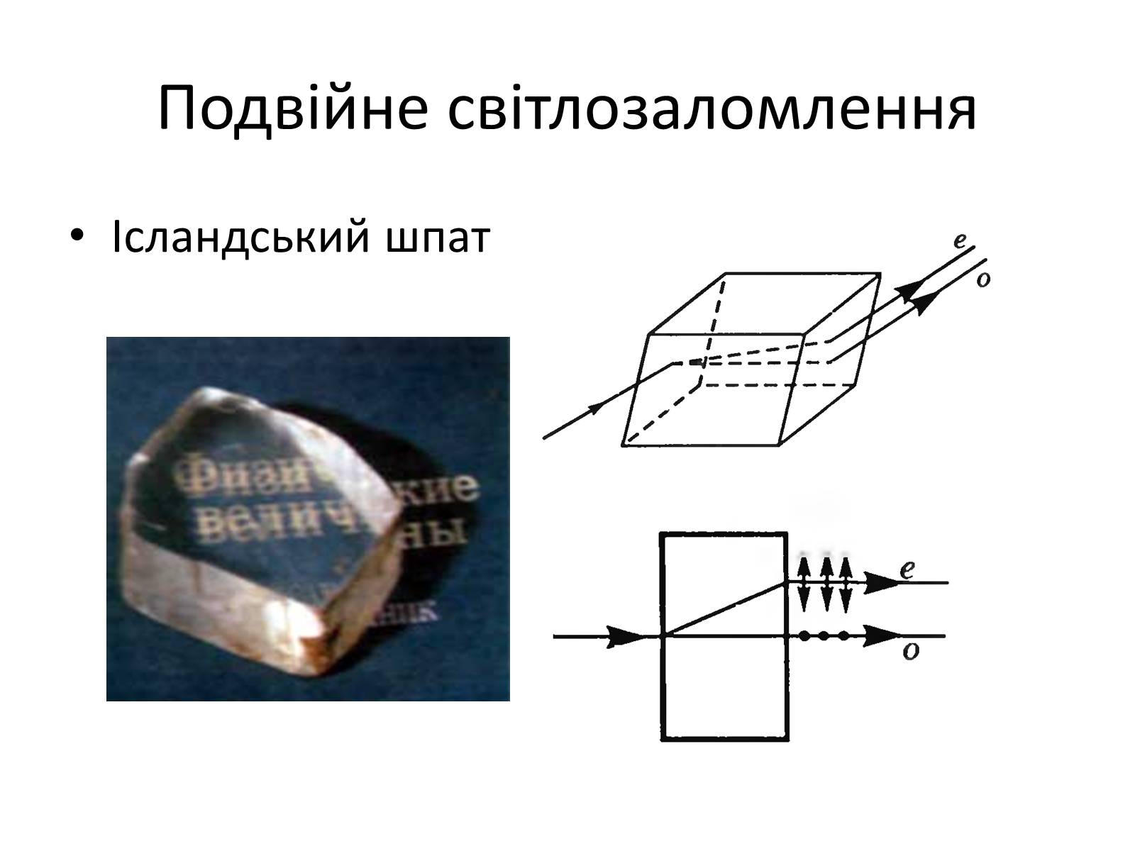 Презентація на тему «Поляризація світла. Дисперсія. Спектроскоп» - Слайд #8