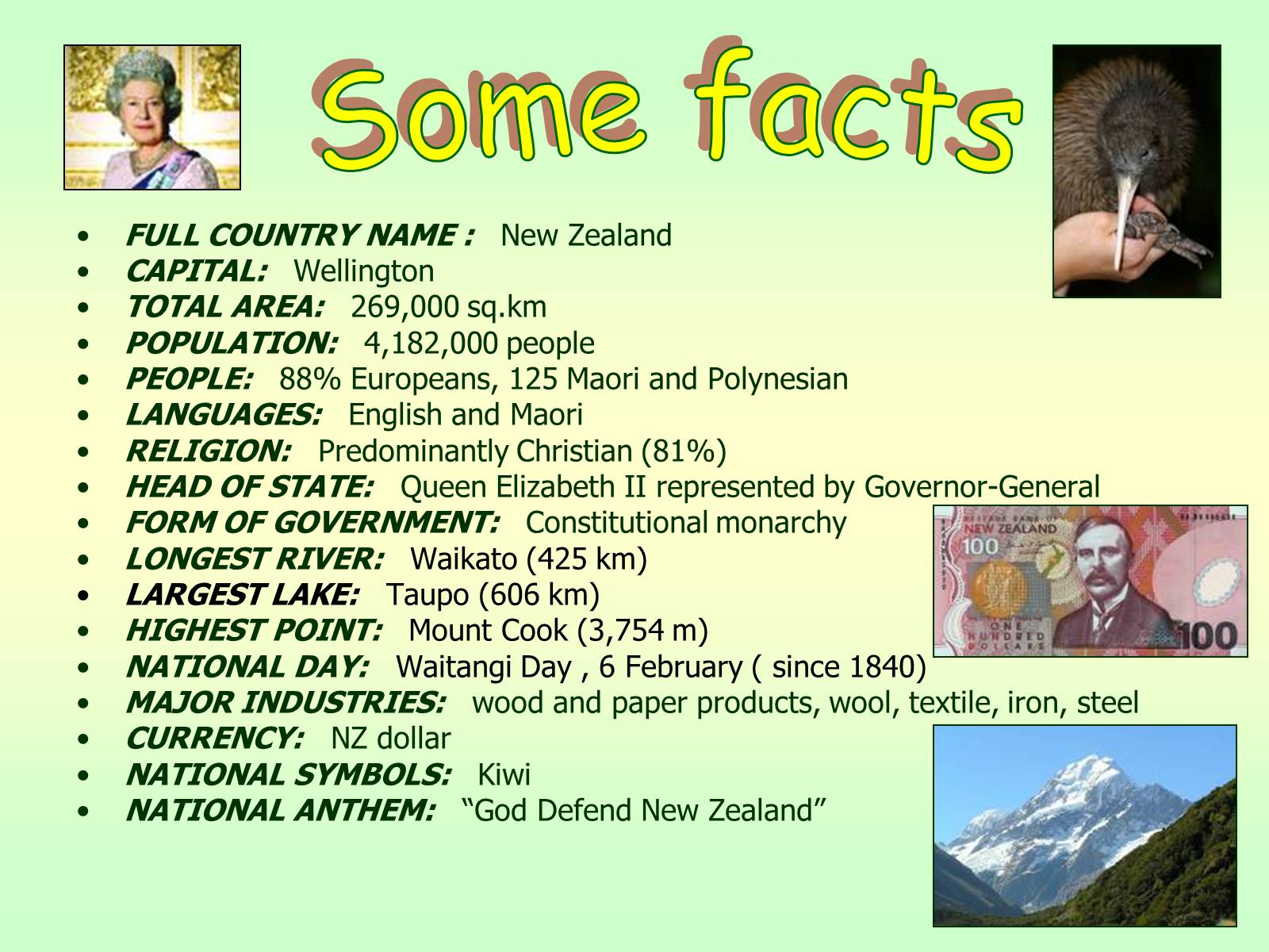 Презентація на тему «New Zealand» (варіант 2) - Слайд #3