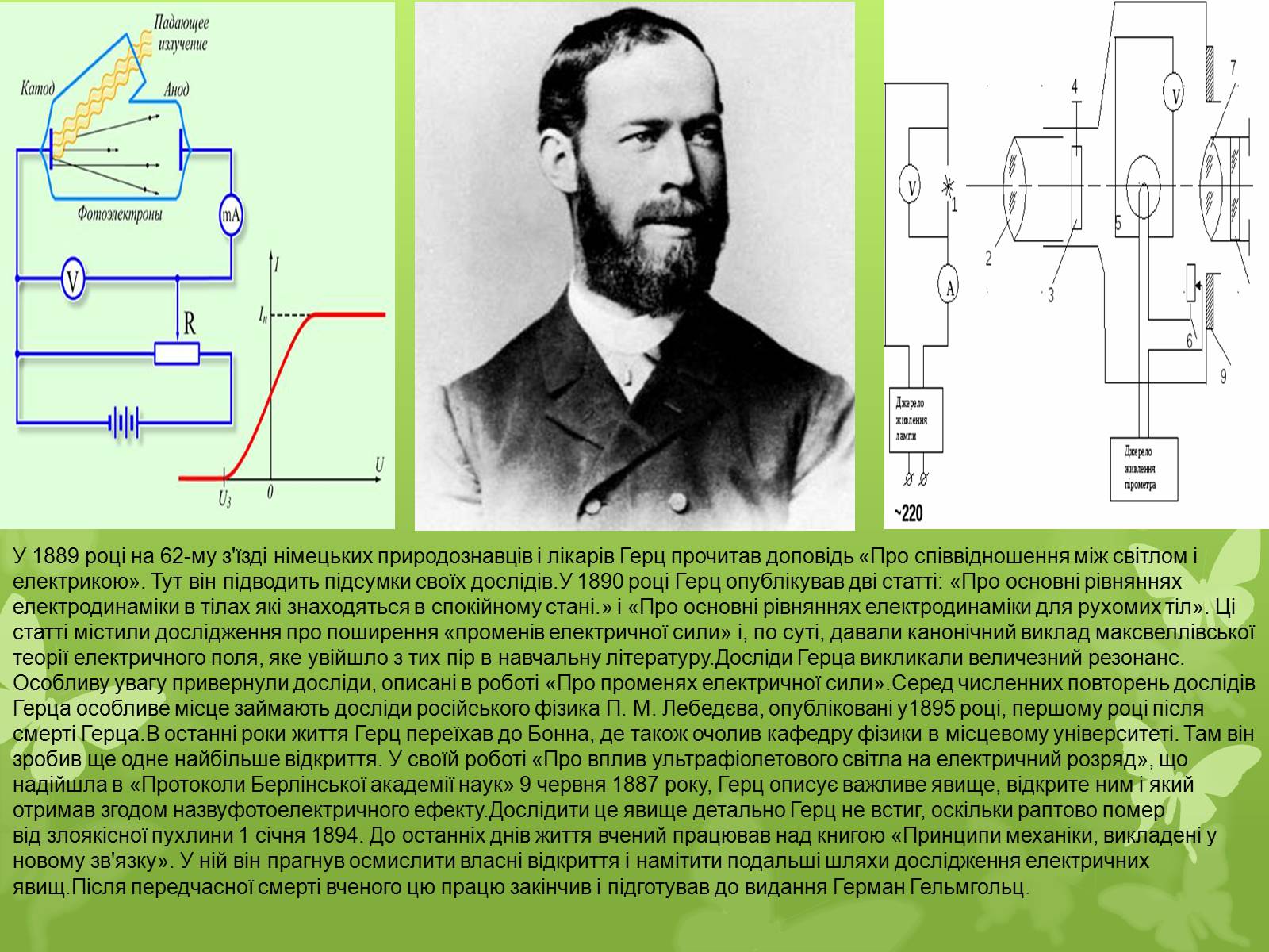 Презентація на тему «Досліди Герца» - Слайд #5