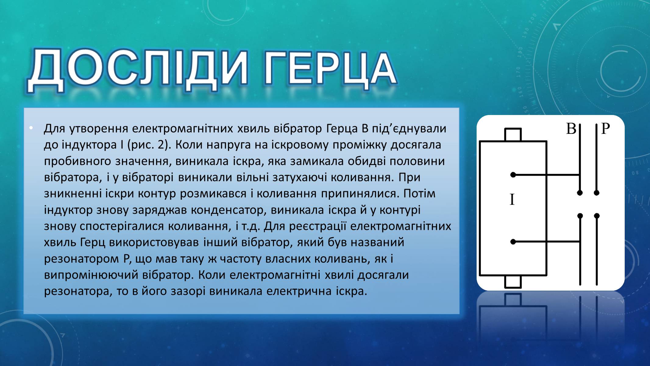 Презентація на тему «Відкриття електромагнітних хвиль» - Слайд #7