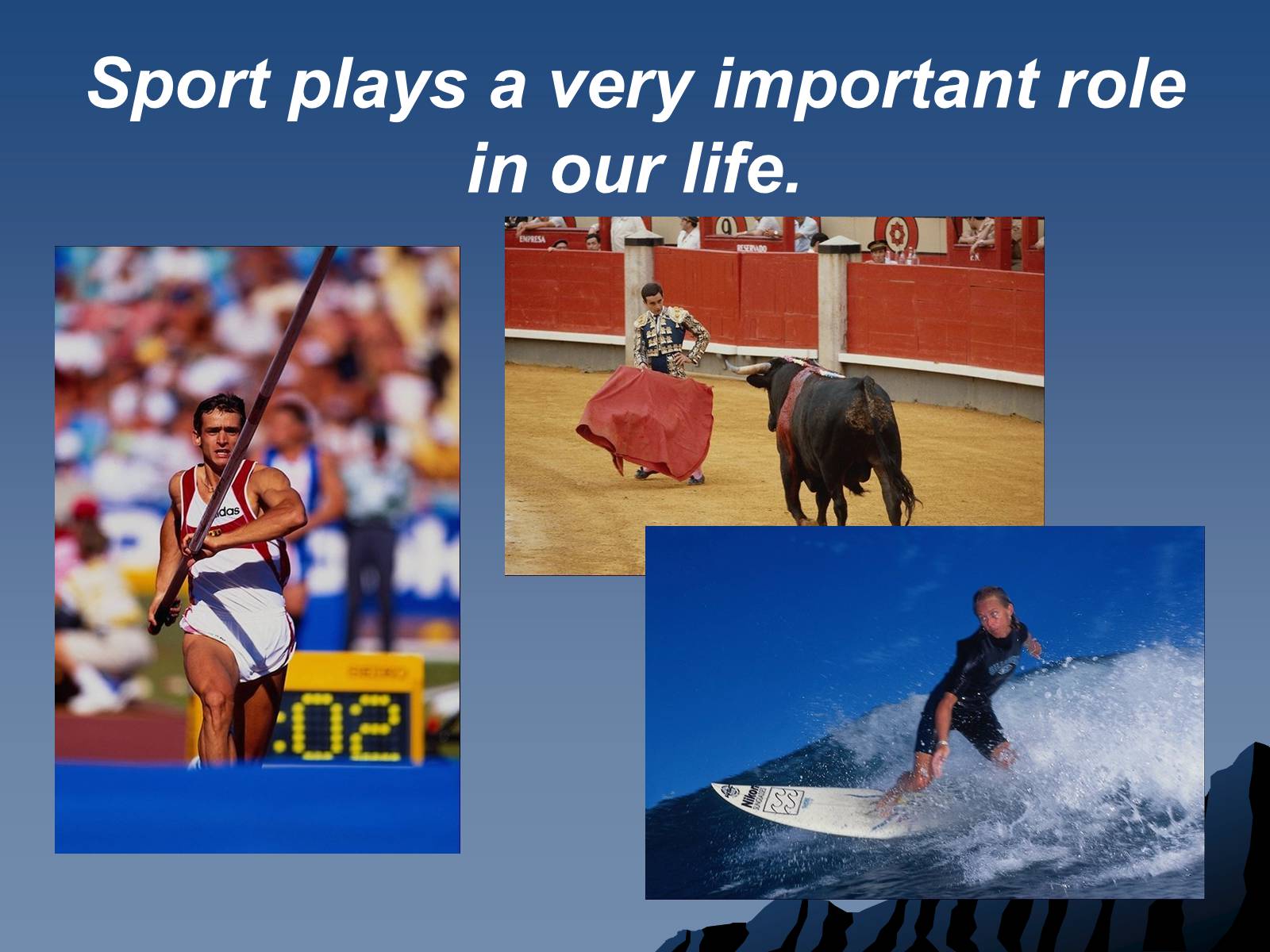 Презентація на тему «Sport in Our Life» (варіант 1) - Слайд #2
