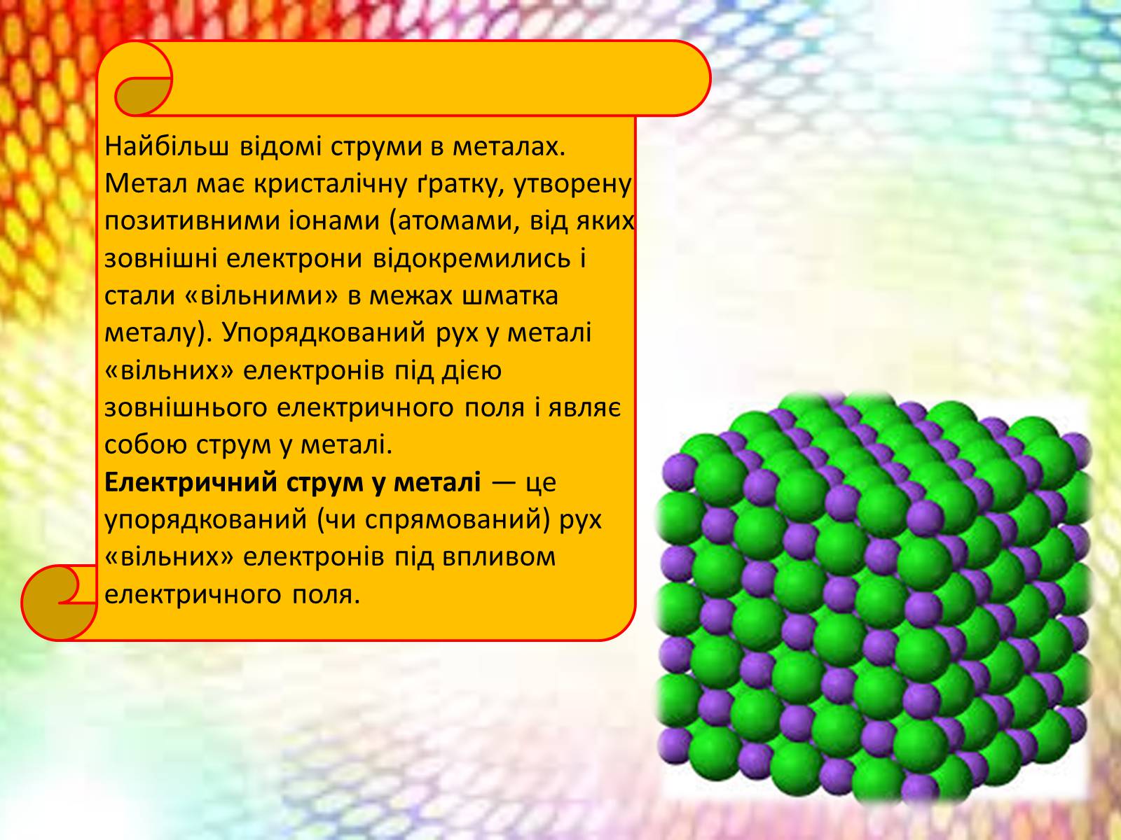 Презентація на тему «Електричний струм у металах. Надпровідність» - Слайд #3