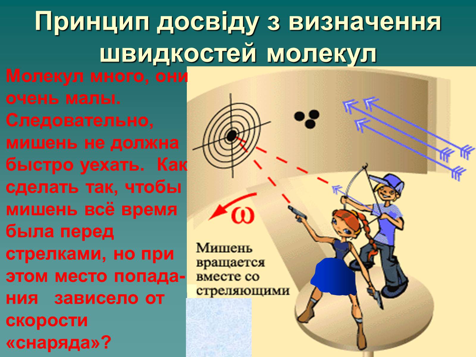 Презентація на тему «Вимірювання швидкостей молекул газу» - Слайд #10