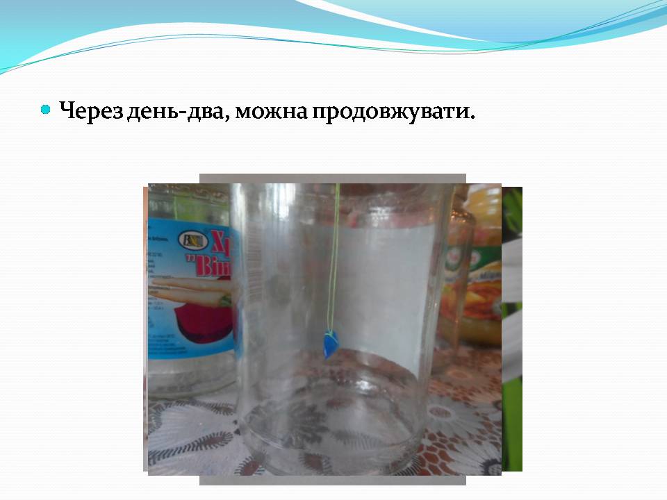 Презентація на тему «Вирощування кристалівмідного купоросу» - Слайд #10