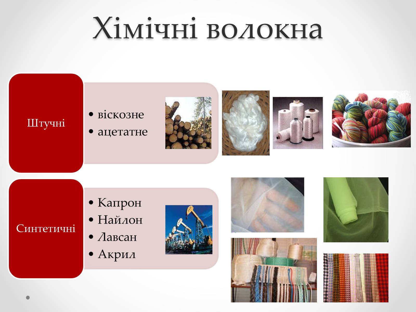 Презентація на тему «Штучні і синтетичні волокна» (варіант 2) - Слайд #5