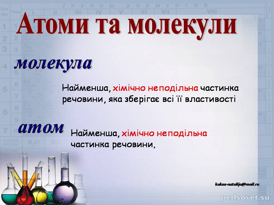 Презентація на тему «Прості та складні речовини. Хімічний елемент» (варіант 2) - Слайд #6