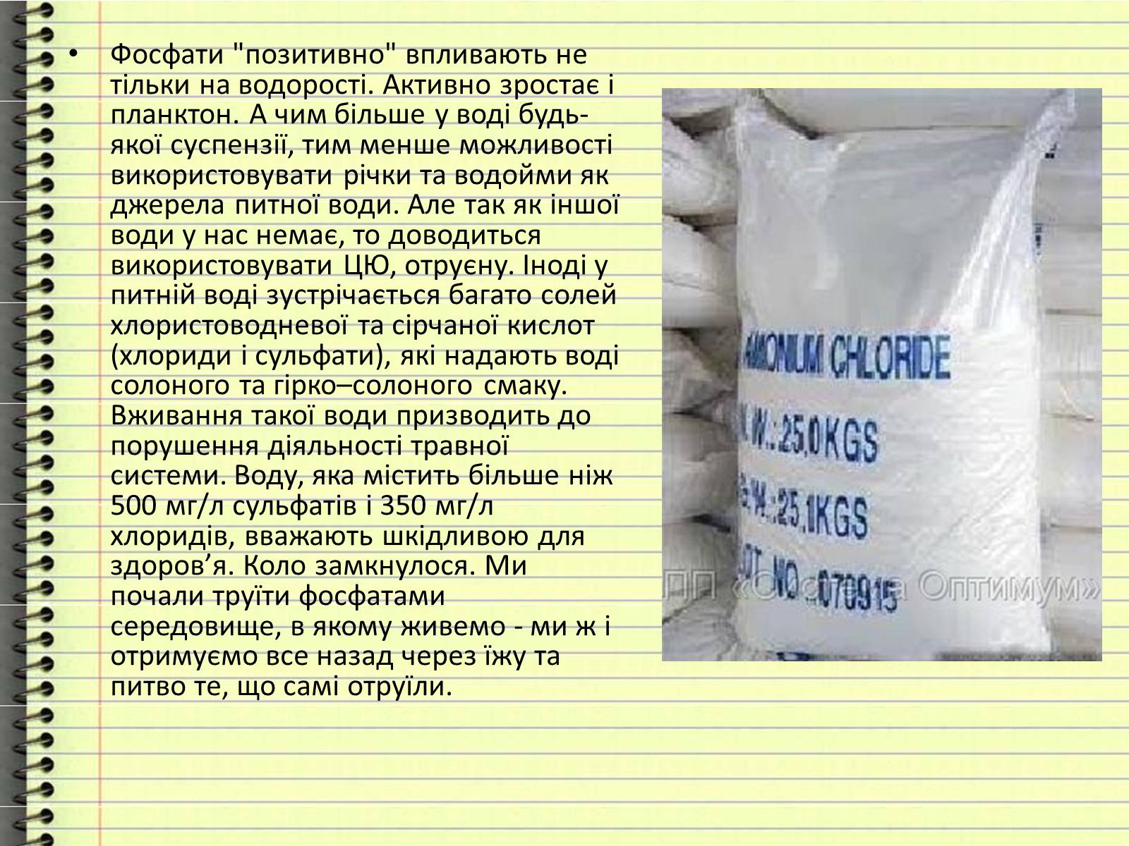 Презентація на тему «Захист довкілля від забруднення шкідливих мійних засобів» - Слайд #6