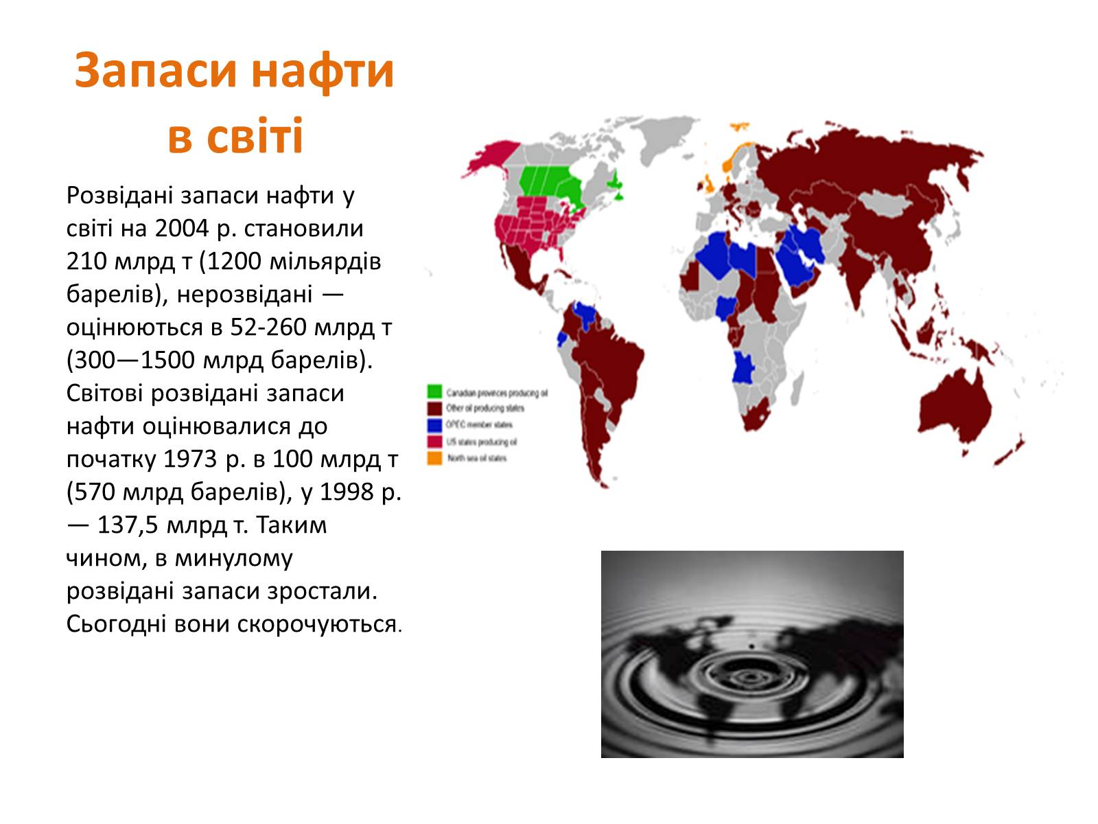 Презентація на тему «Хімічний та фізичний склад та використання нафти» - Слайд #8