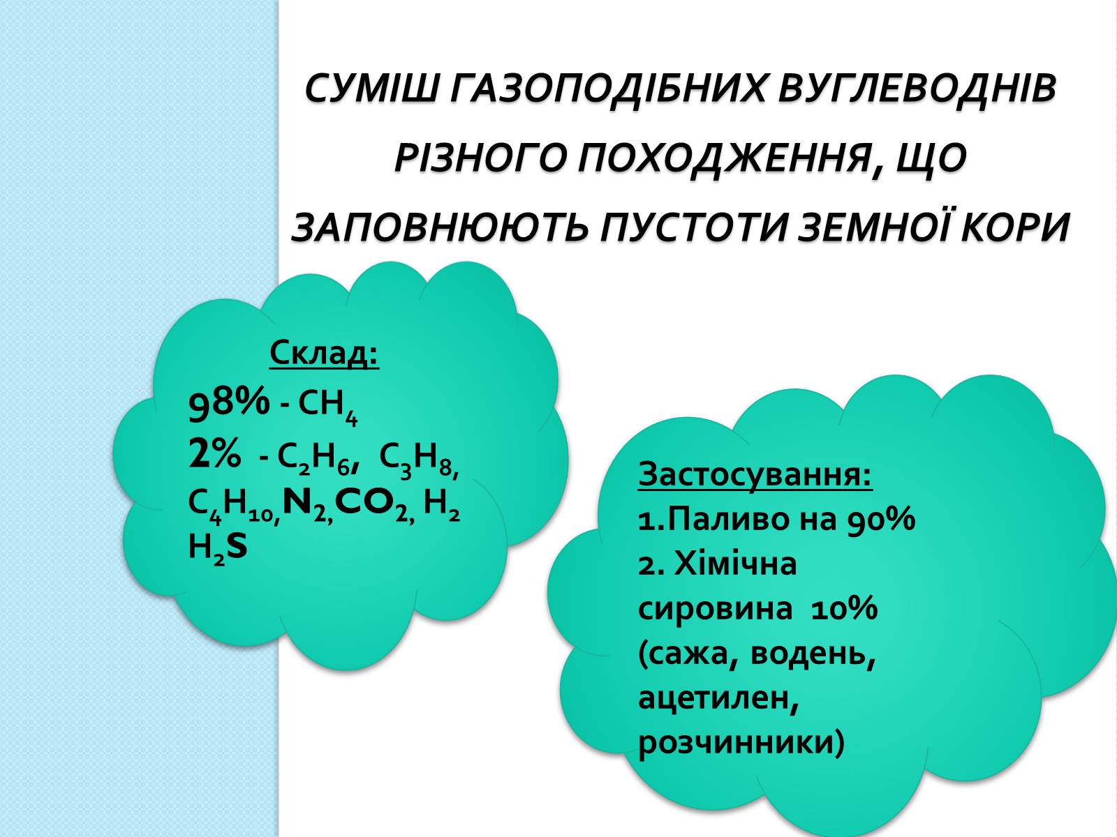 Презентація на тему «Природні джерела вуглеводнів та їх переробка» - Слайд #3