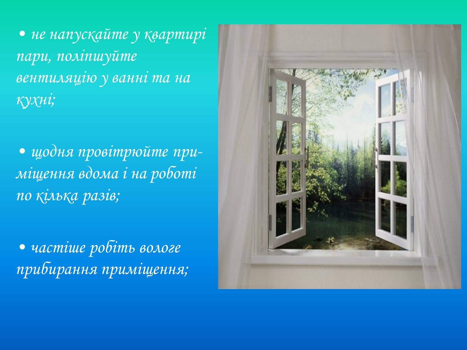 Презентація на тему «Негативний вплив побутової хімії та шкідливих речовин на людину у приміщеннях» - Слайд #21