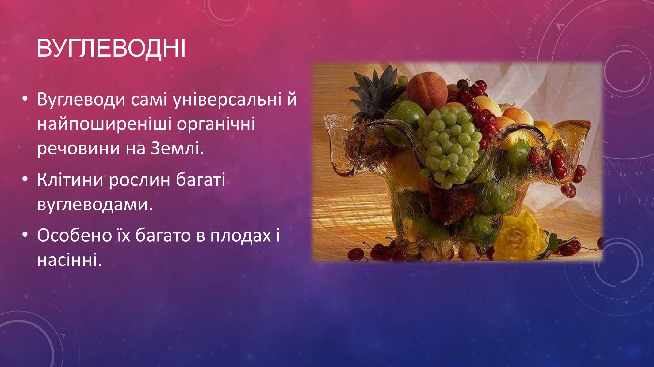 Презентація на тему «Вуглеводи як компоненти їжі, їх роль у житті людини» (варіант 14) - Слайд #3