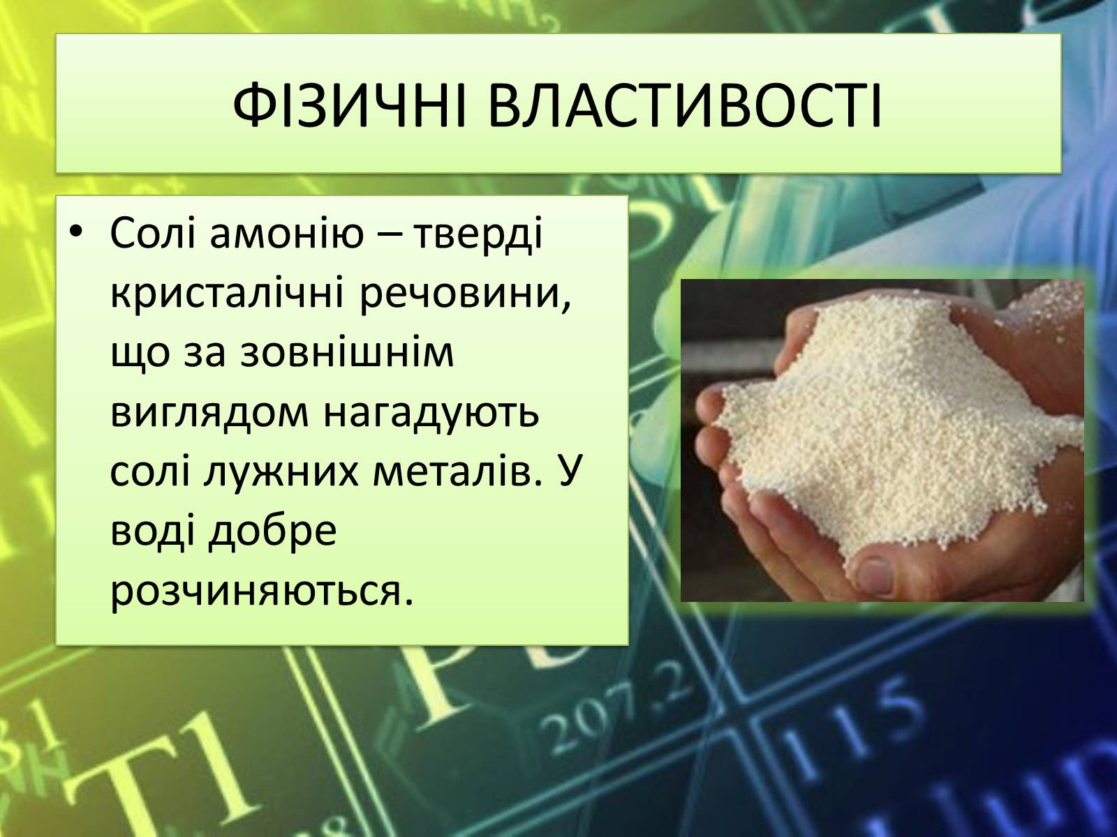 Презентація на тему «Солі амонію» (варіант 2) - Слайд #5