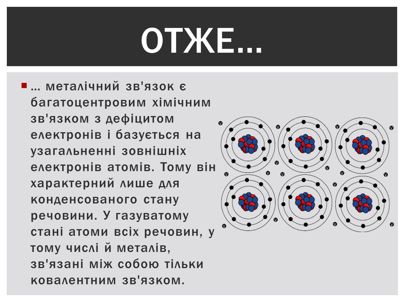 Презентація на тему «Металічний хімічний зв&#8217;язок» - Слайд #8